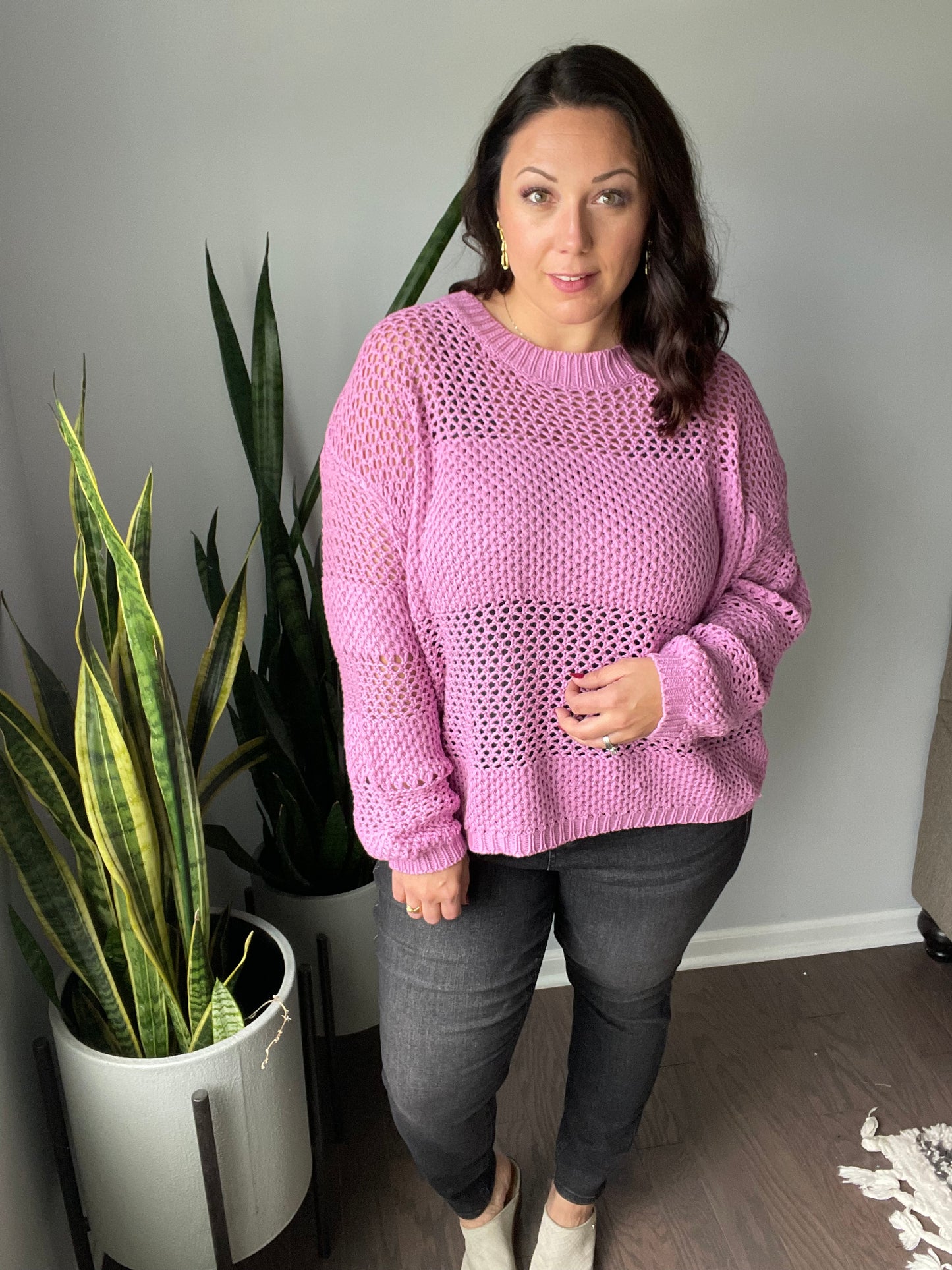 My Latest Love Loose Knit Sweater