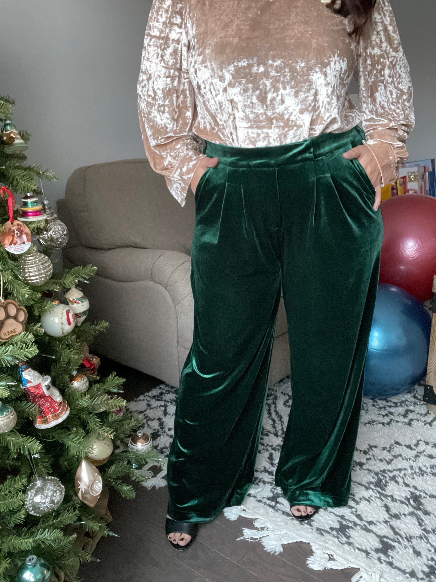 Velvet Elvis Wide Leg Pants