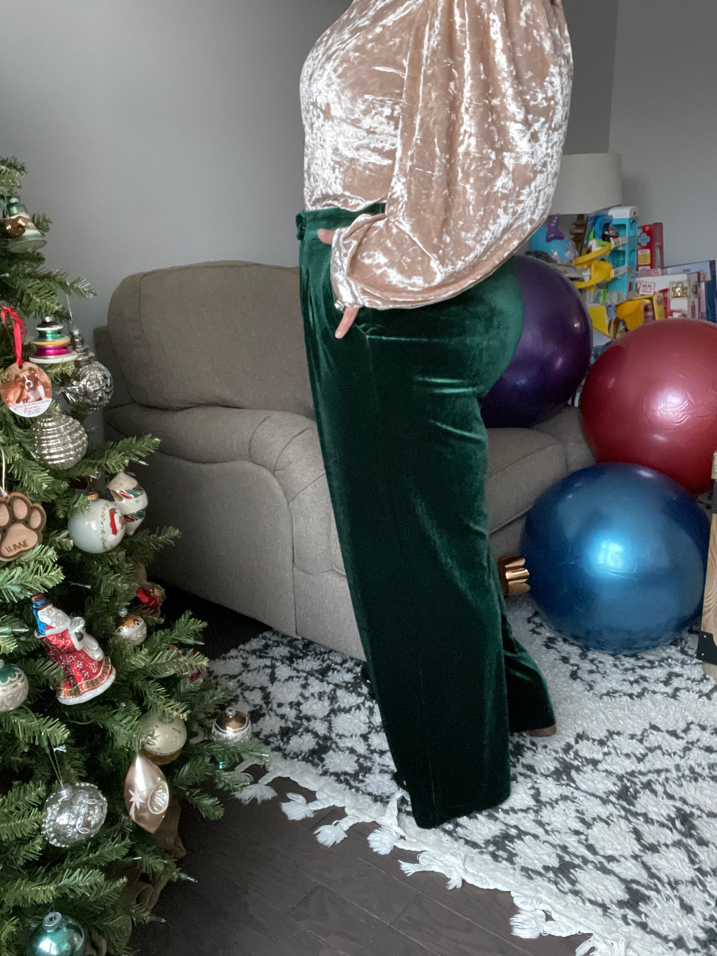 Velvet Elvis Wide Leg Pants