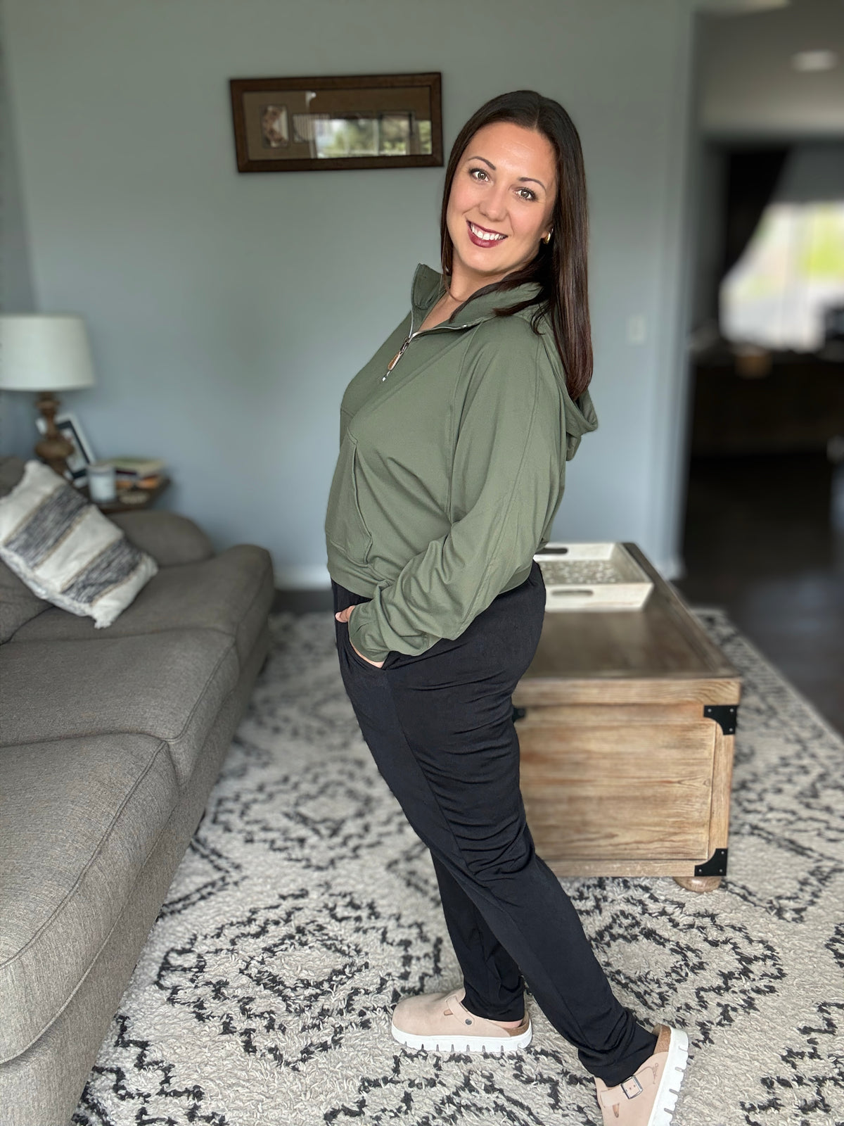 Michelle Mae Cloud Joggers - Black