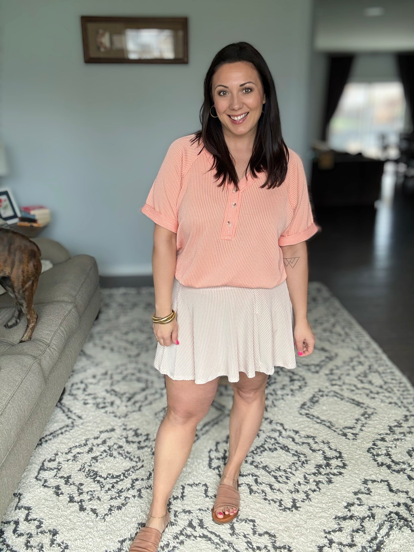 Rules and Requirement Top and Skort Set