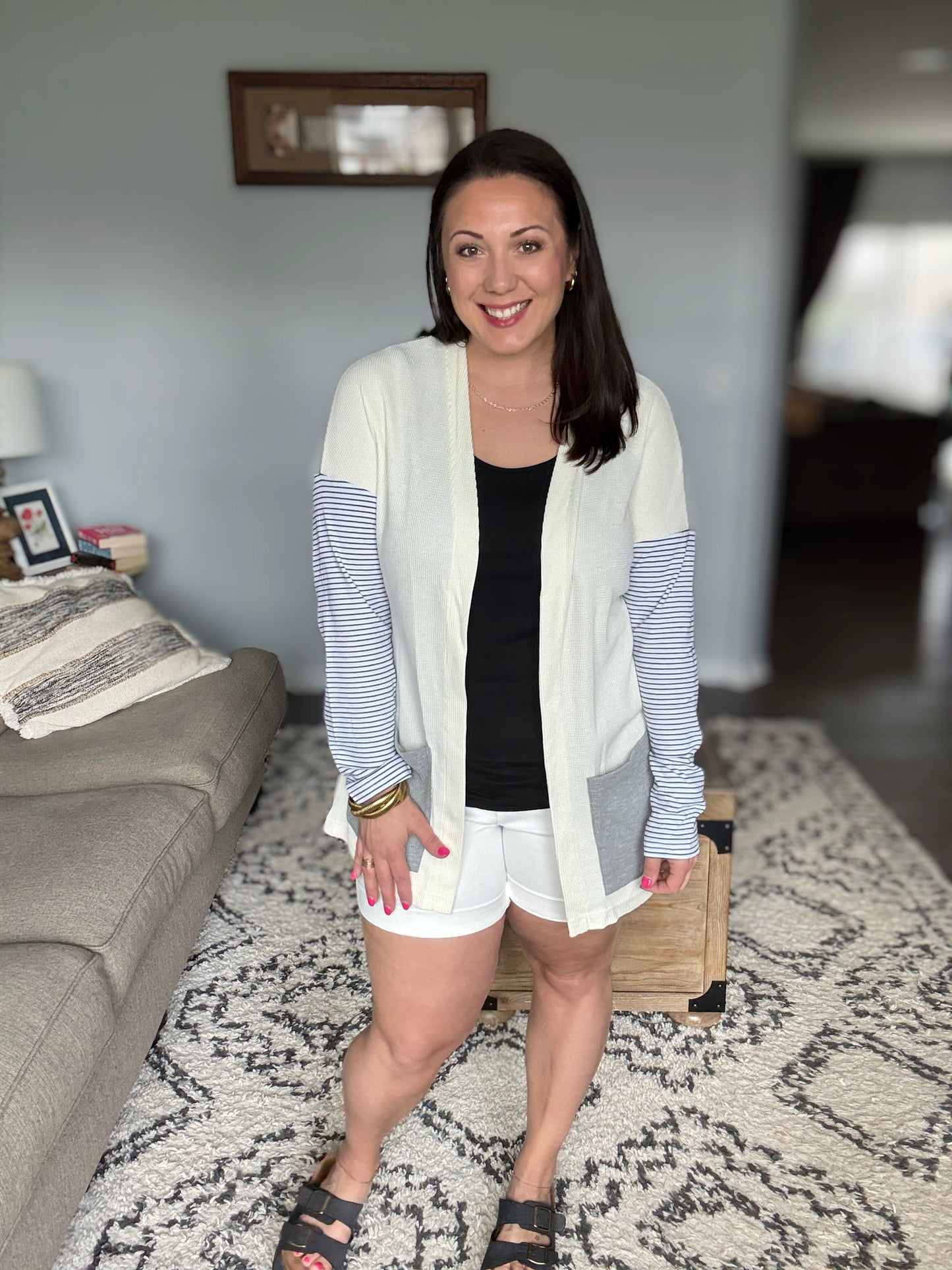 Consider it So Color Block Cardigan