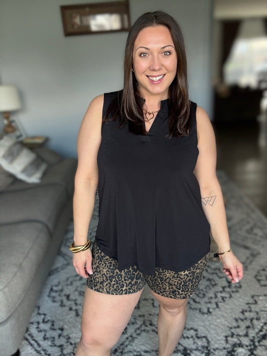 Grace Rigid Magic Leopard Judy Blue Shorts