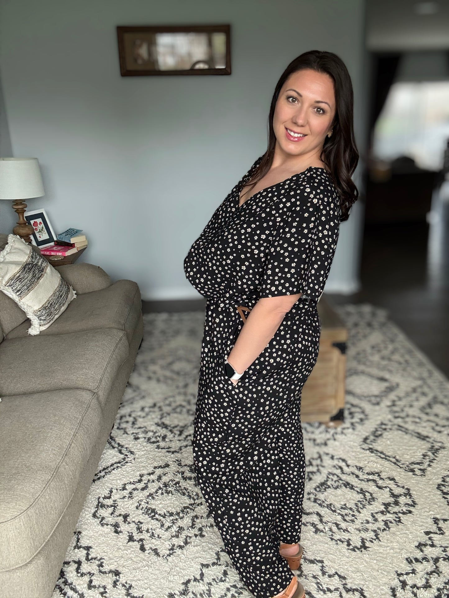 Jasmine Jumpsuit Blossoms