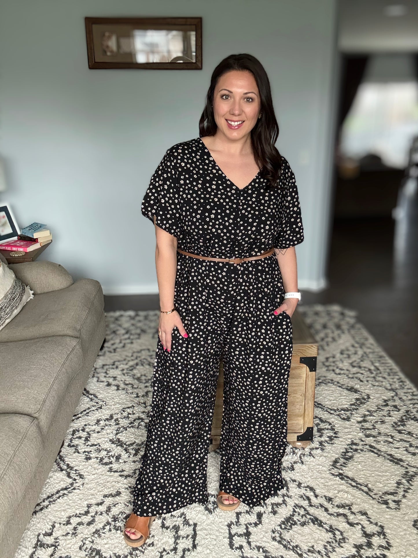 Jasmine Jumpsuit Blossoms