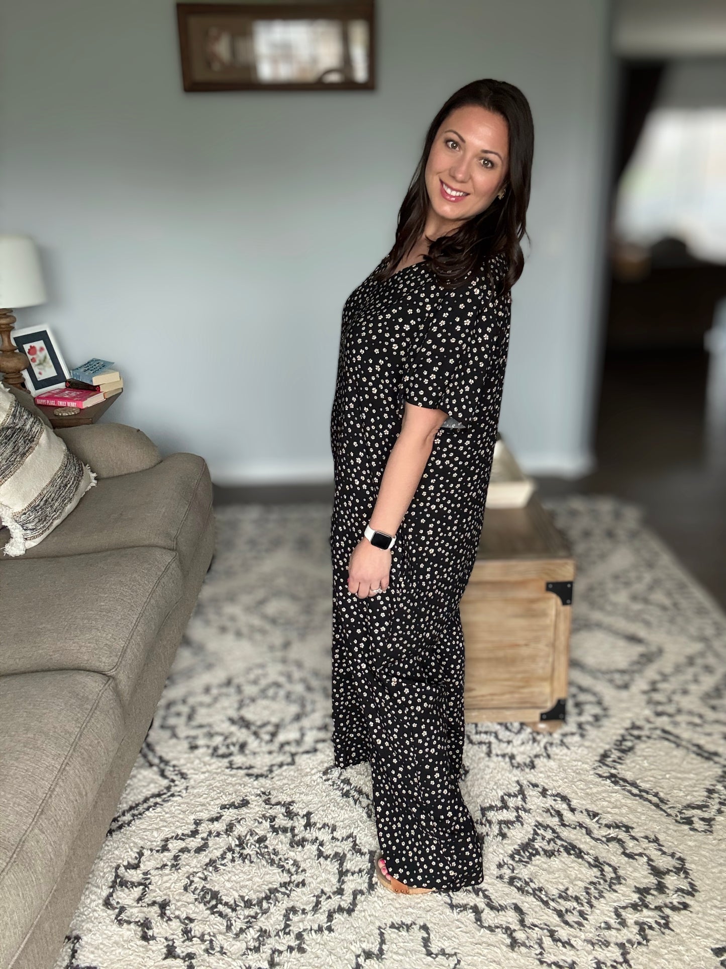 Jasmine Jumpsuit Blossoms