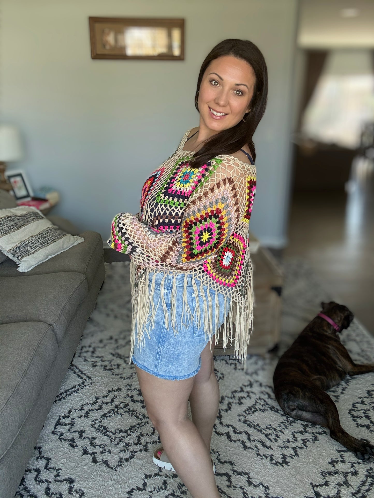 Judy Blue Cyan Summer Mid Rise Garment Dyed Denim Shorts