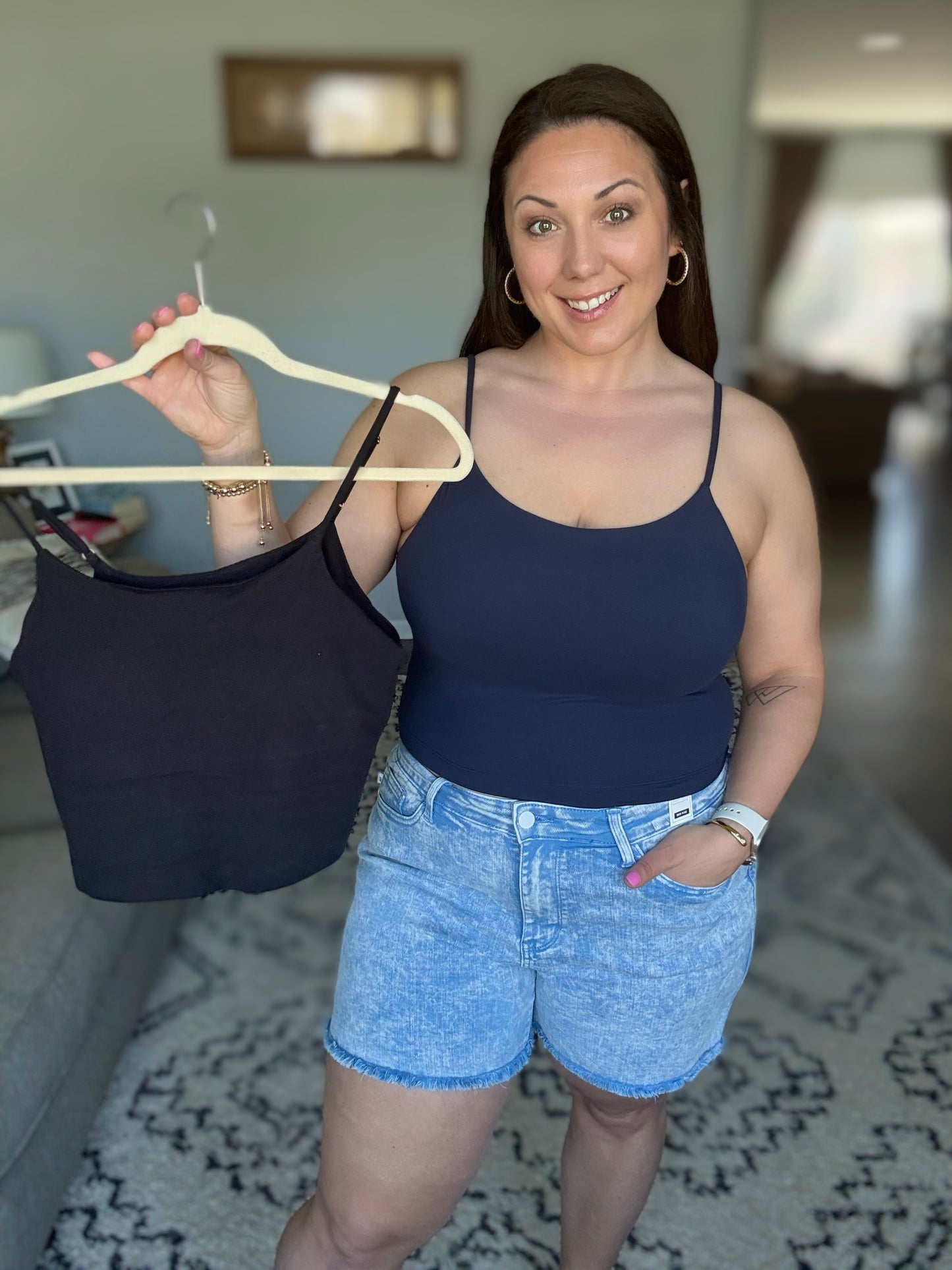 Hot Yoga Tank in Black