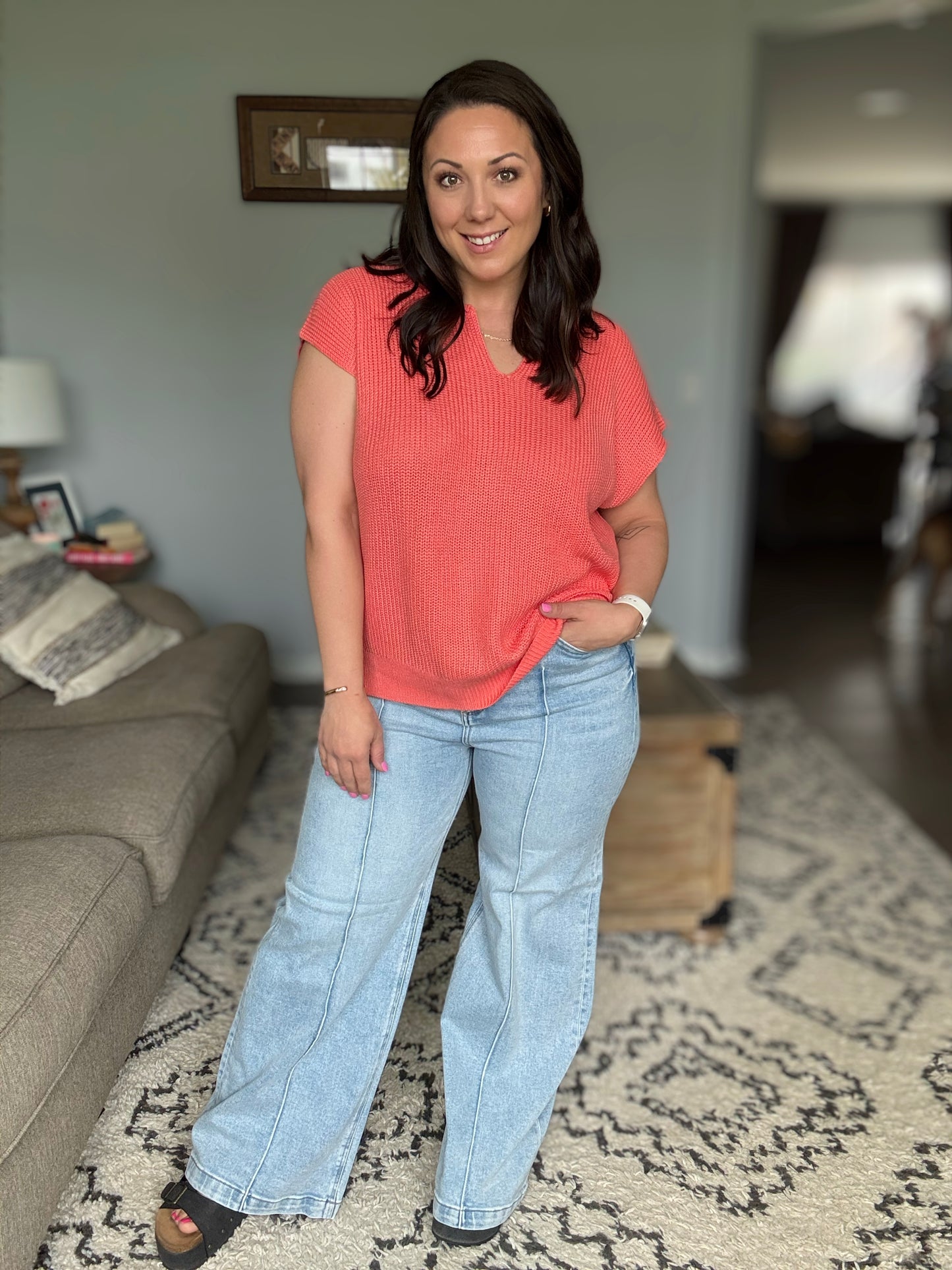 All Things Considered Sleeveless Knit Top