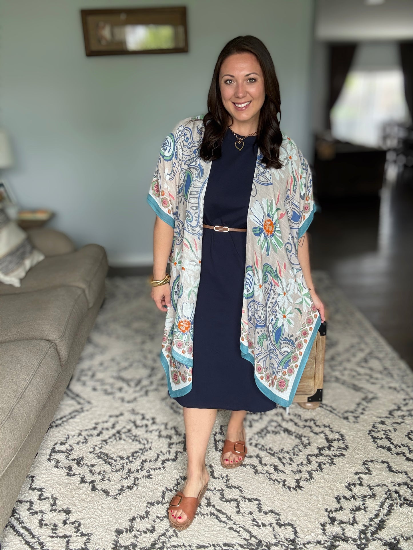 Sweet Like That Casual Dress in Navy