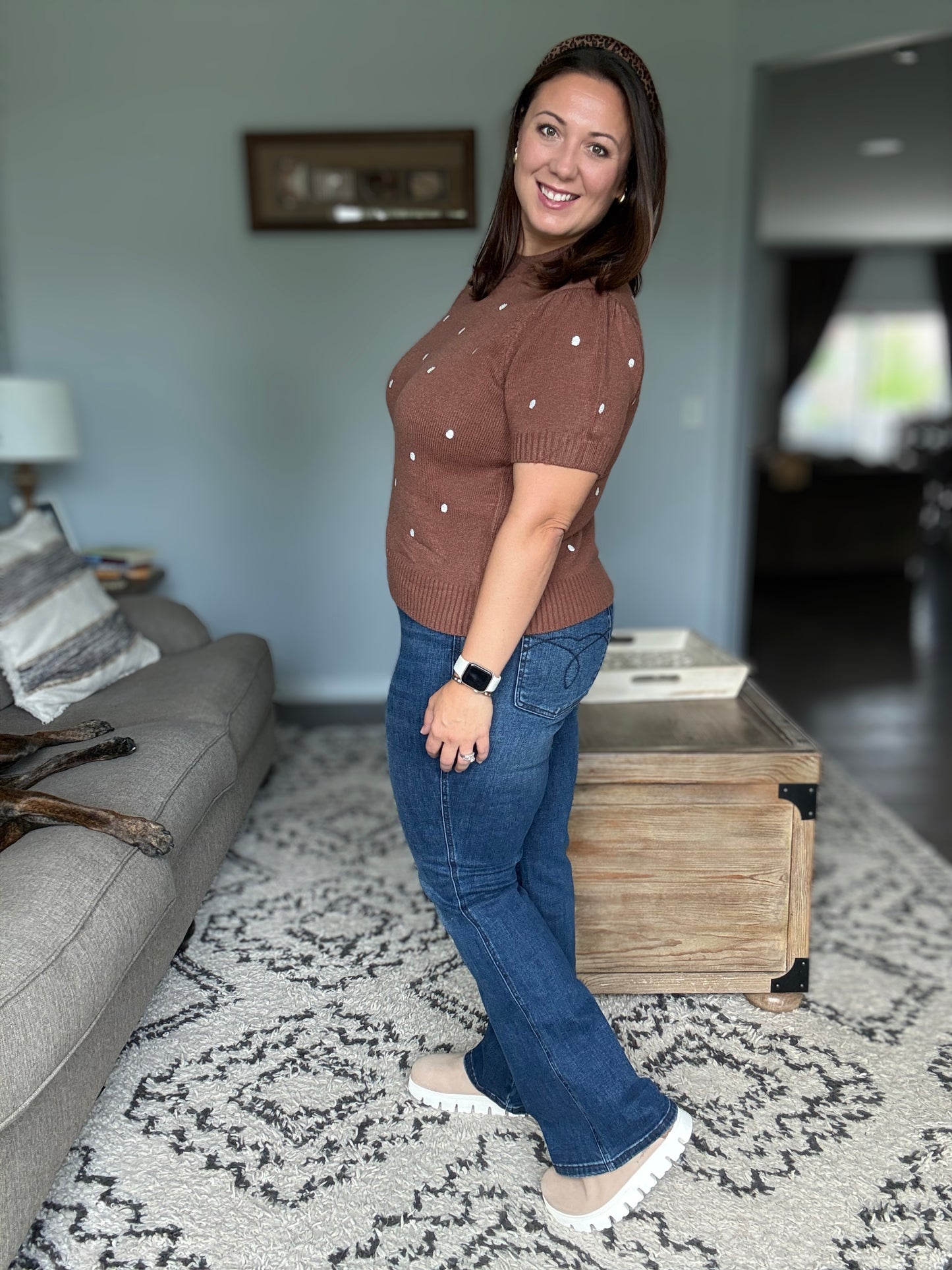 Camille High Waist Tummy Control Bootcut Jean
