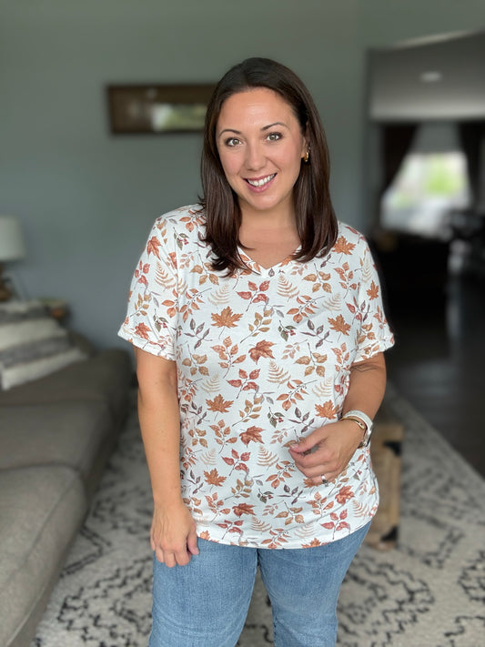 Michelle Mae Sophie Top - Autumn Leaves