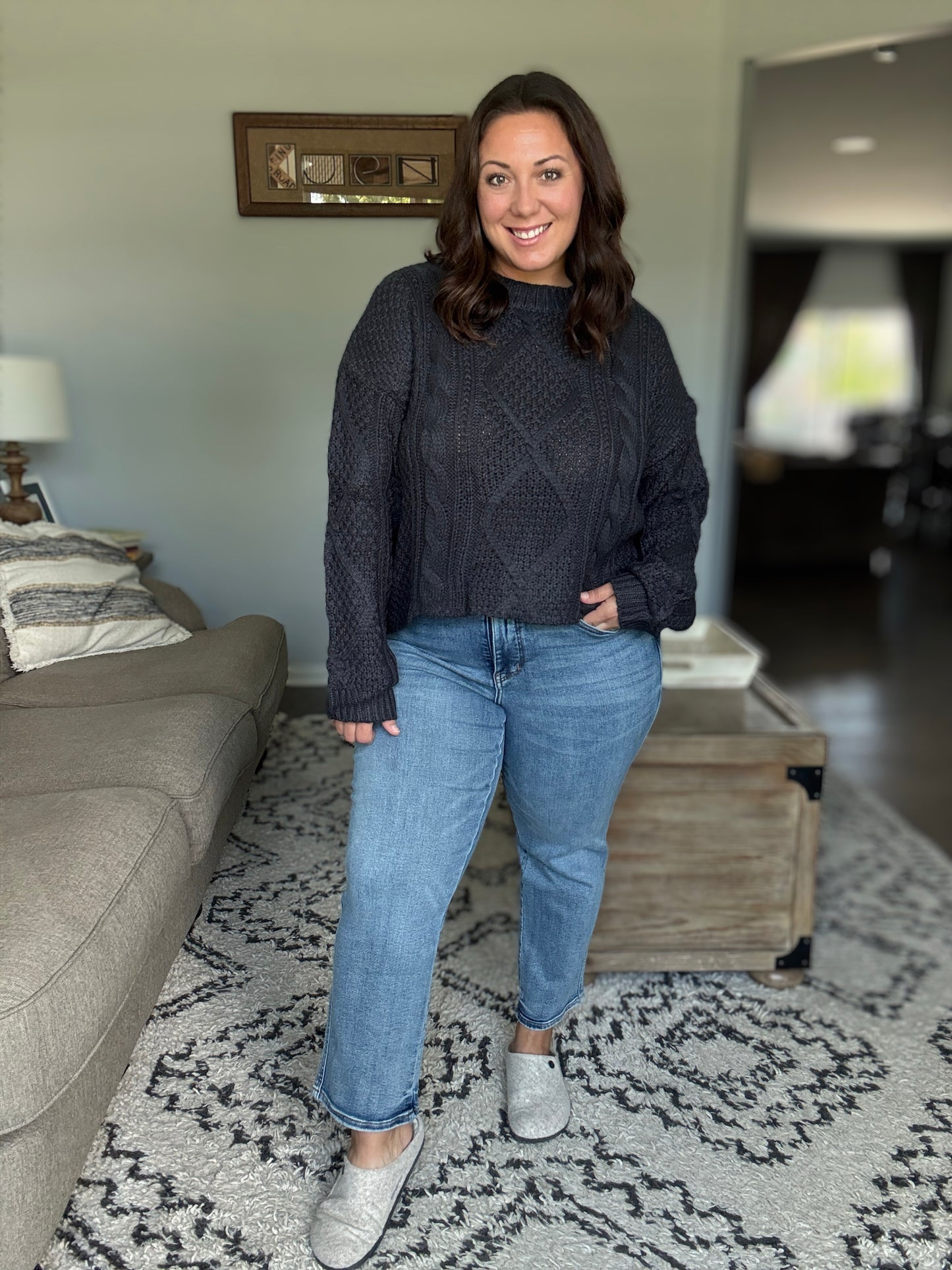 Carla High Waist Ankle Straight Judy Blue Jeans