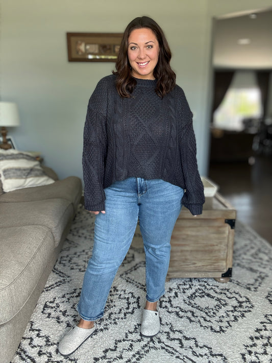 Carla High Waist Ankle Straight Judy Blue Jeans