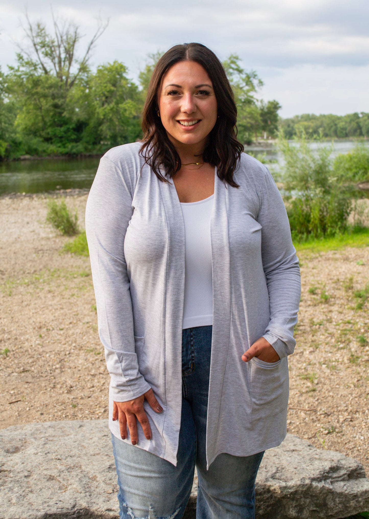 Basic Bae Slouchy Pocket Cardigan in 7 Colors