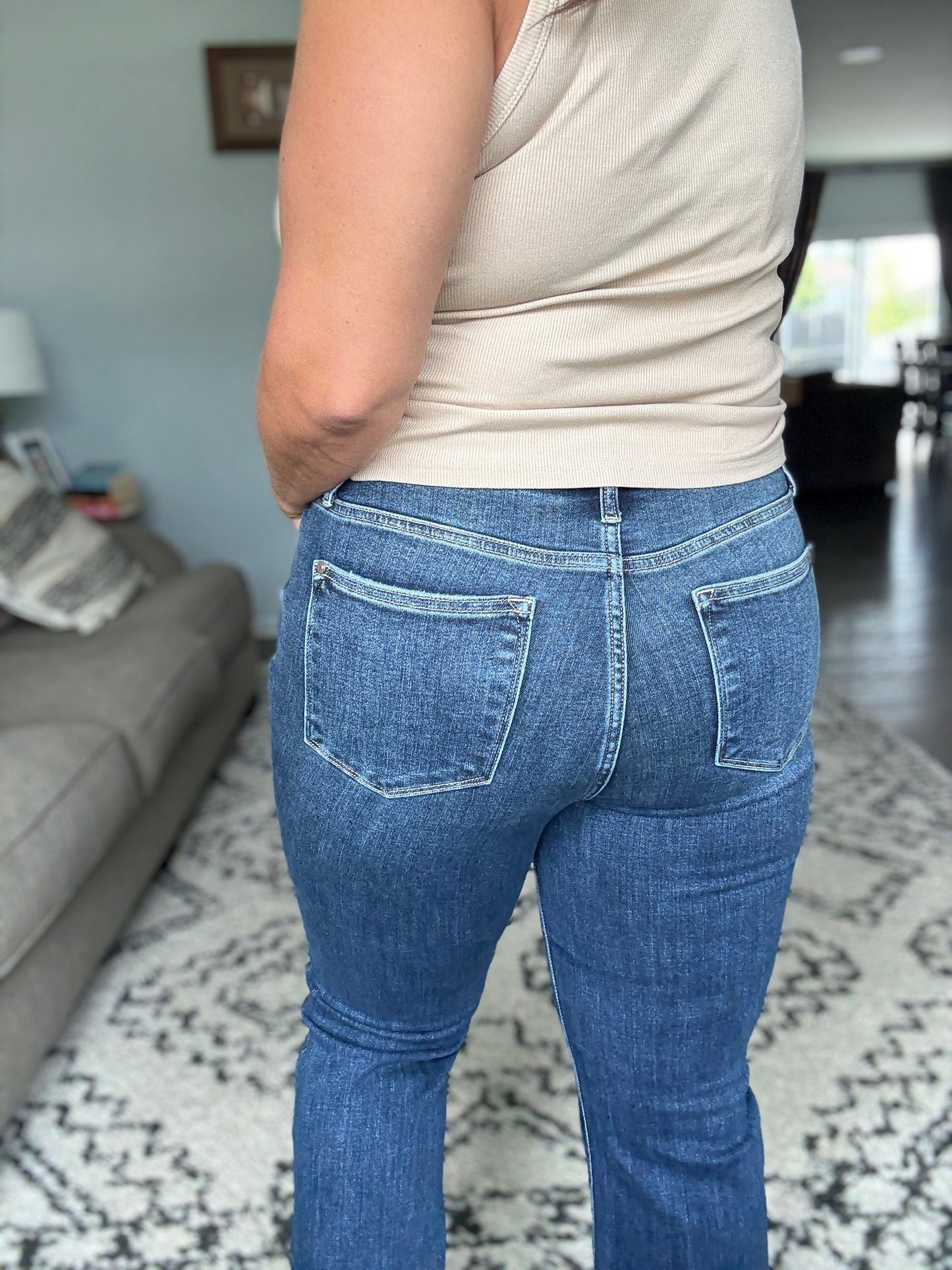 Bonnie High Waist Trouser Flare