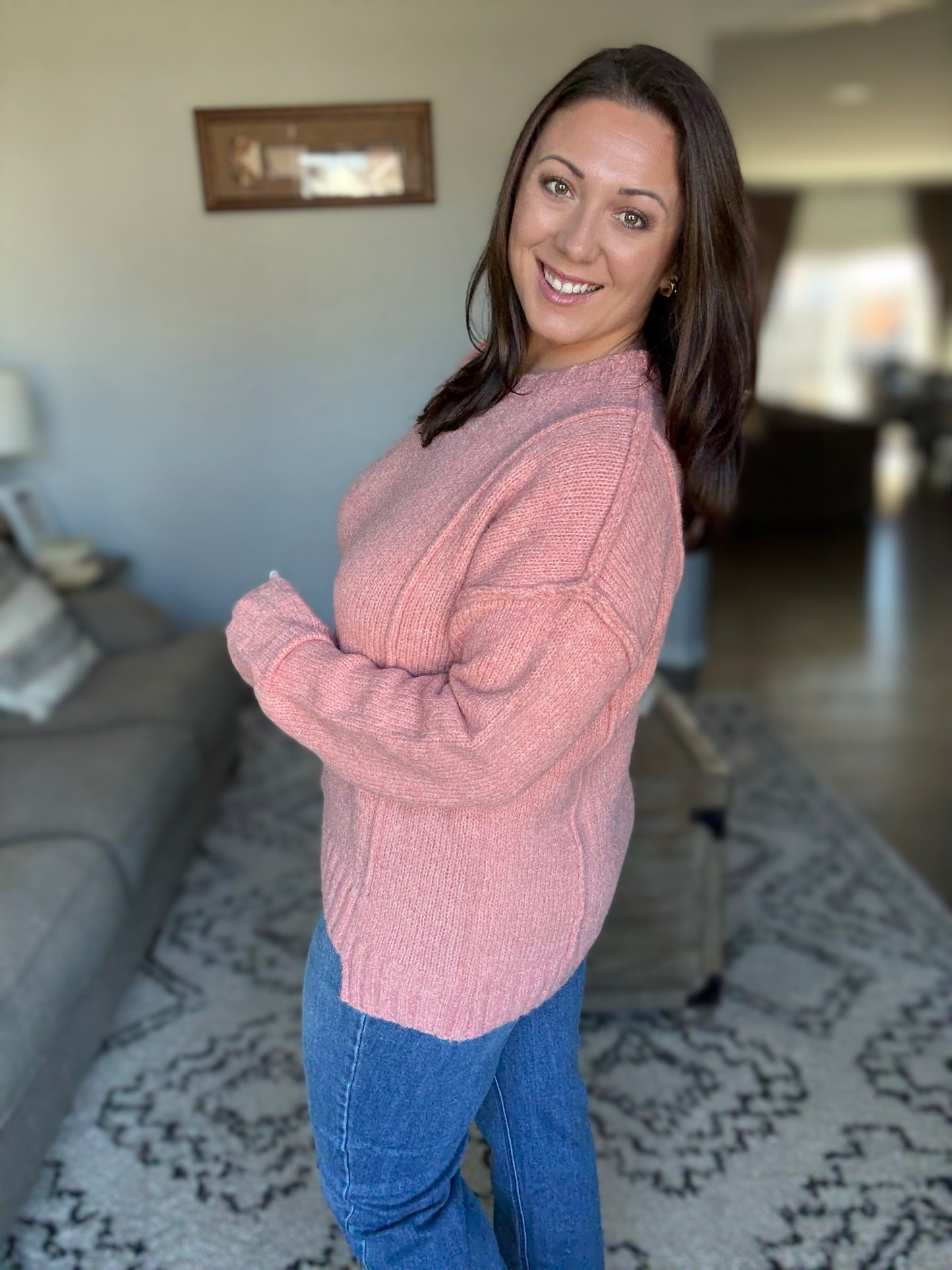 Changed for the Better Exposed Seam Pullover