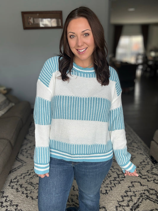 Frosted Snuggle Textured Knit Pullover