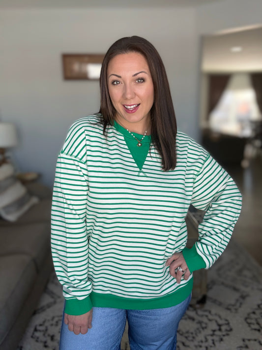 Cutie 101 Drop Shoulder Long Sleeve Top