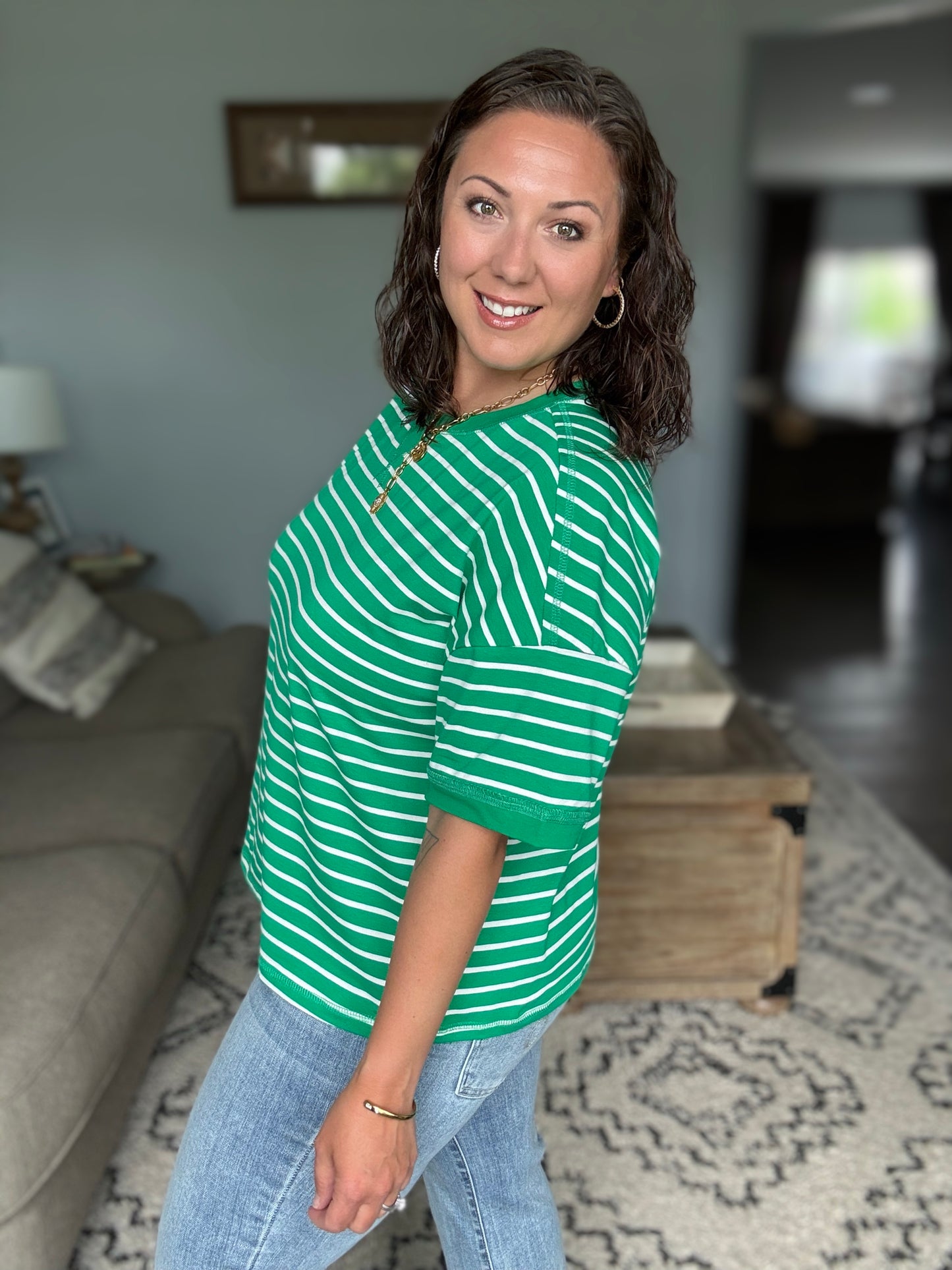 Feels So Right Drop Shoulder Casual Top