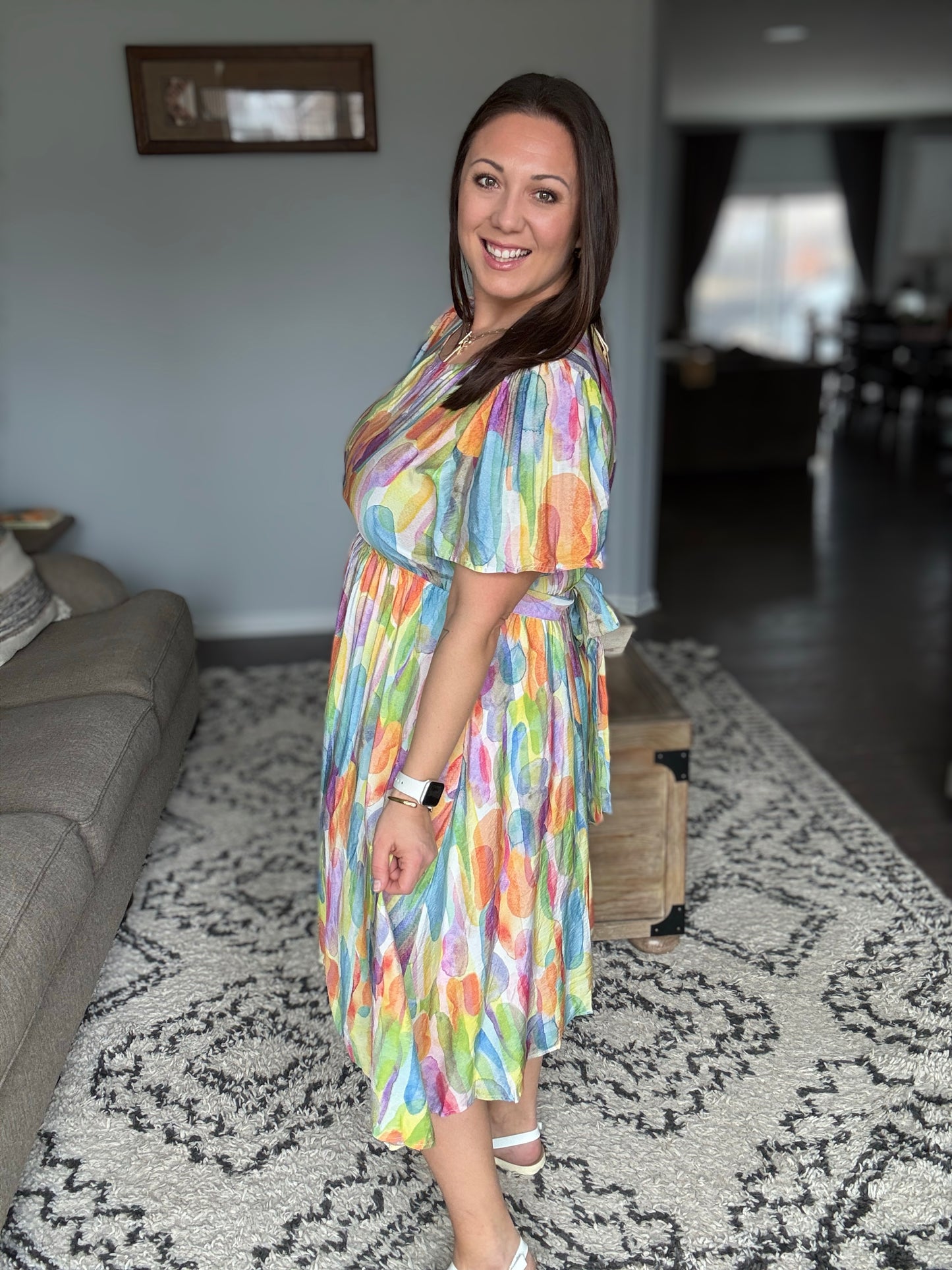 Young, Wild & Free Round Neck Dress