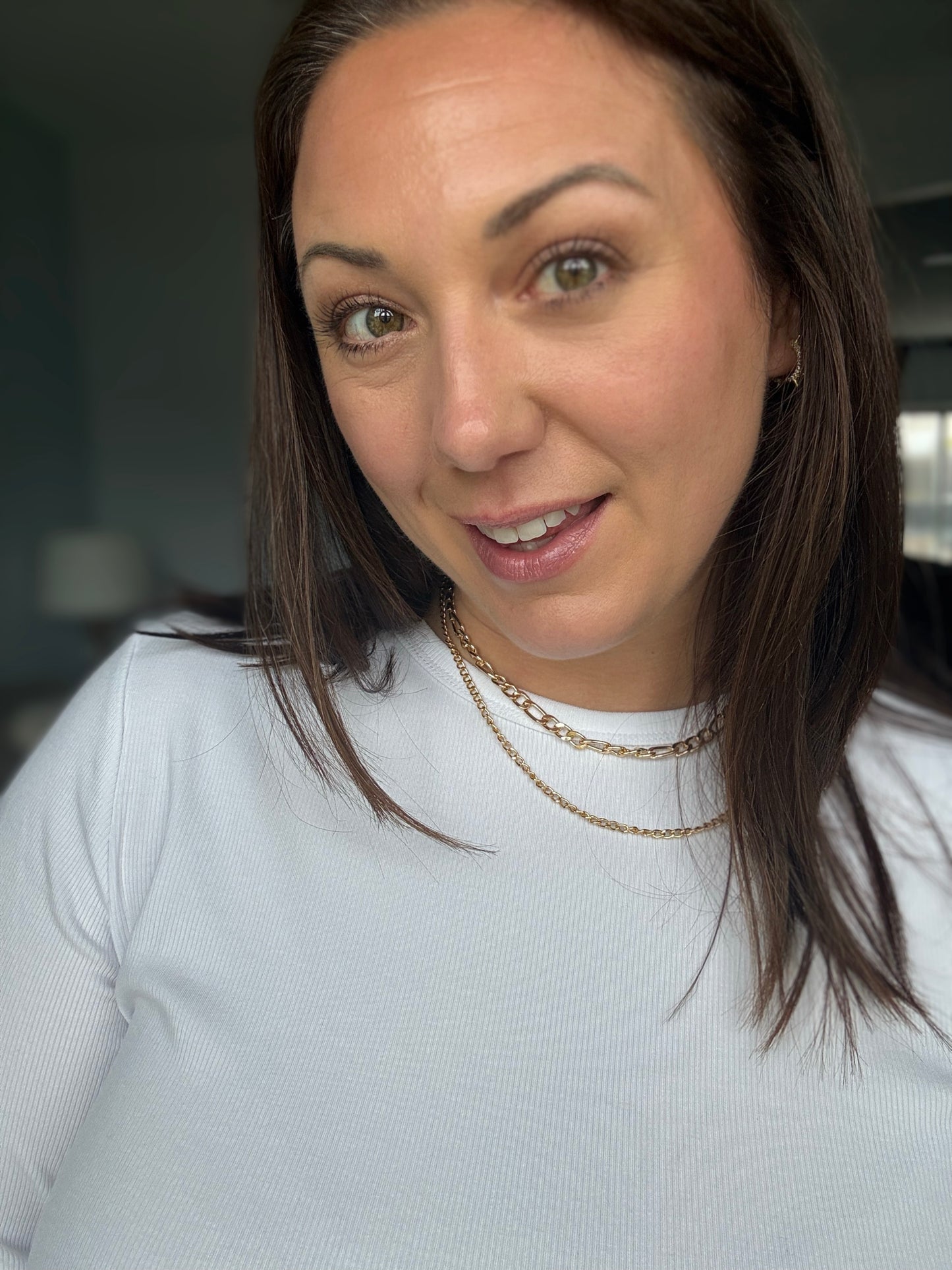 Big, Bold and Beautiful Layered Chunky Necklace in Gold