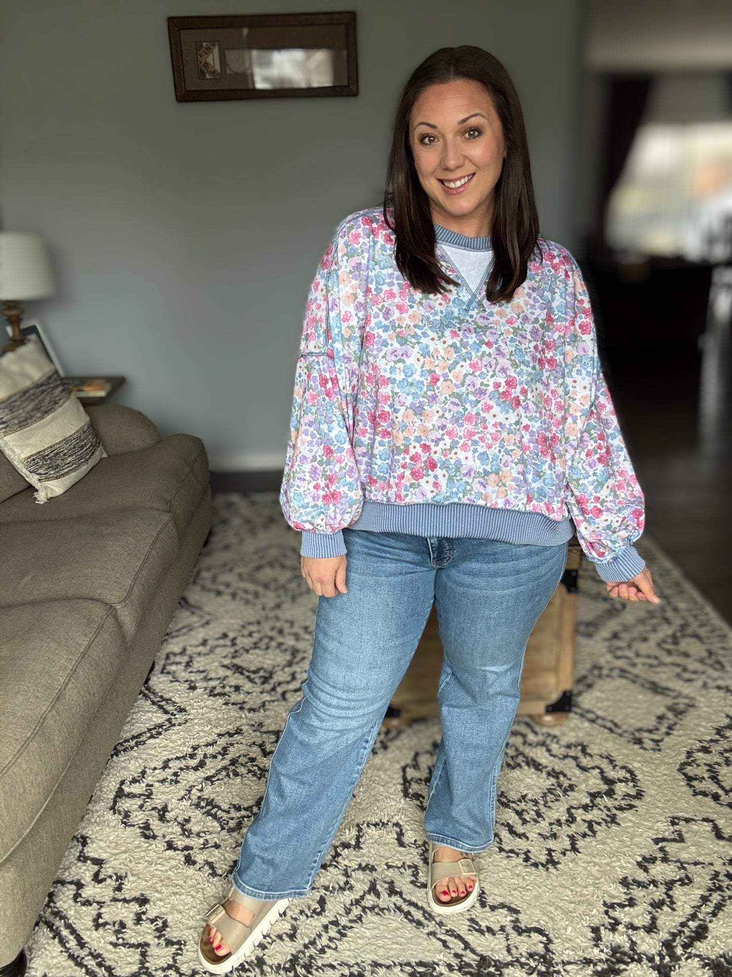 Judy Blue Tummy Control Vintage Wash Straight Leg Jeans