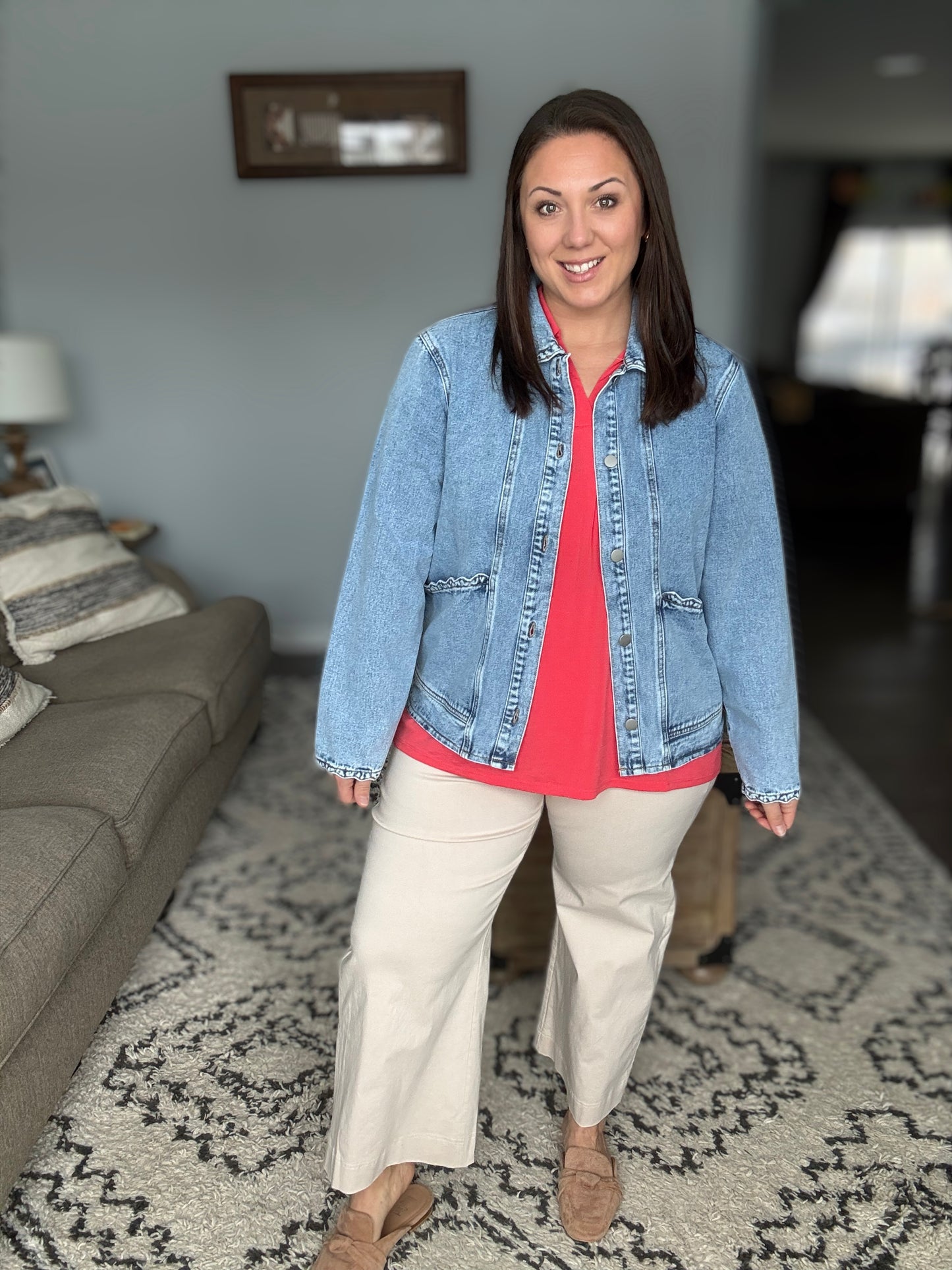 Only Pair High Waisted Wide Leg Bottoms in Linen