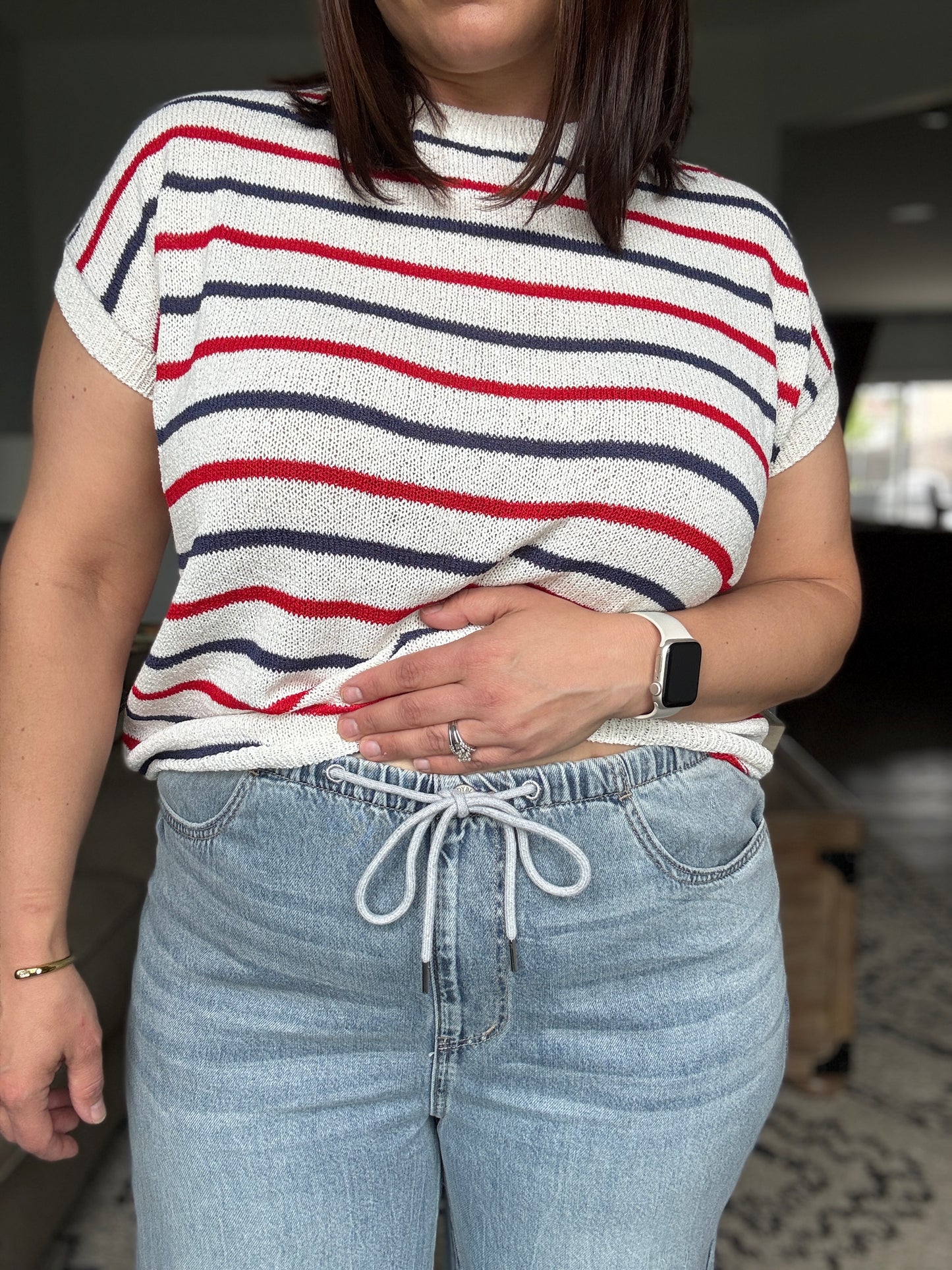 Monica High Waist Palazzo Featherweight with Drawcord by Judy Blue