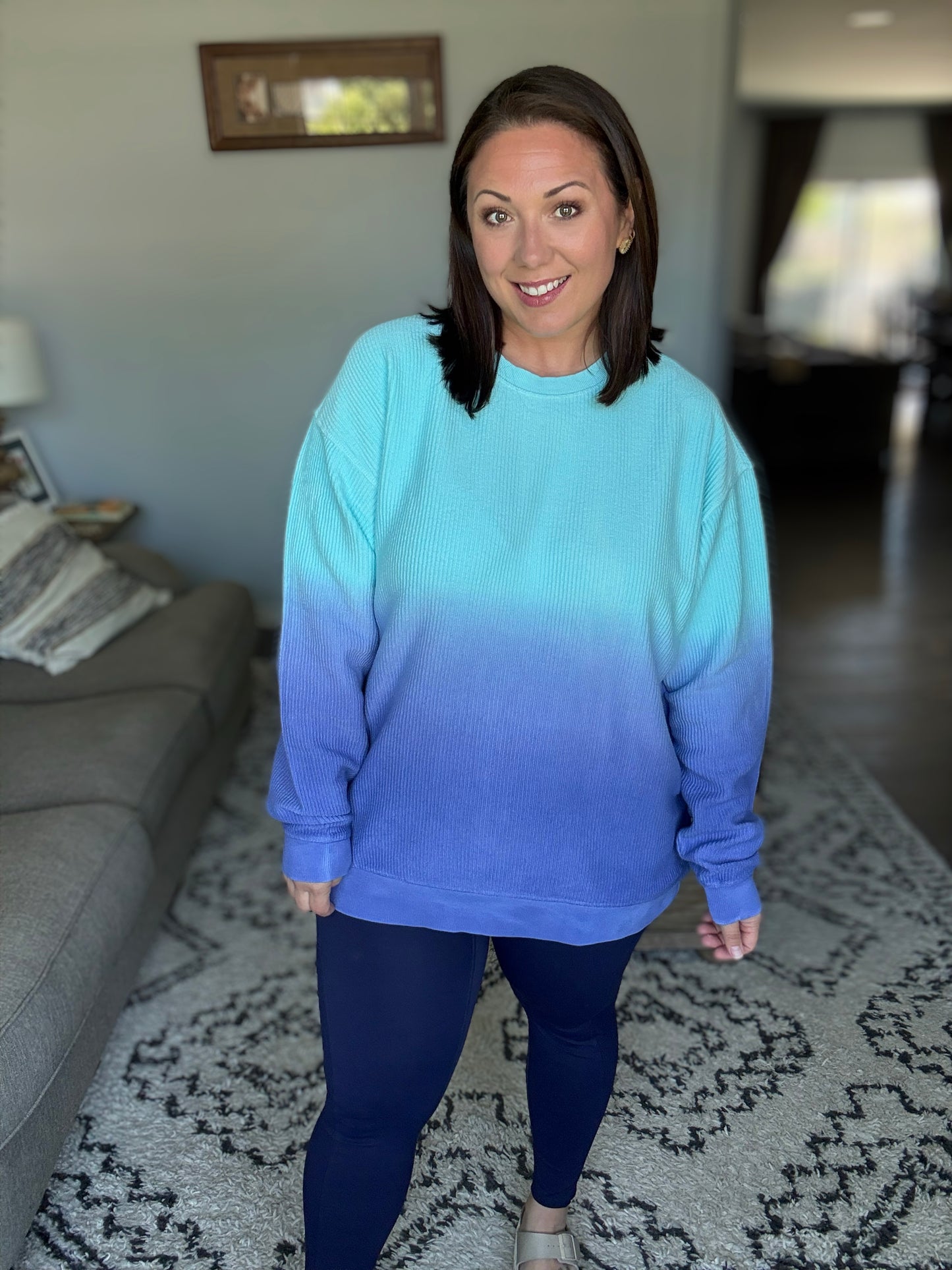 Ombré Dip Dyed Pullovers
