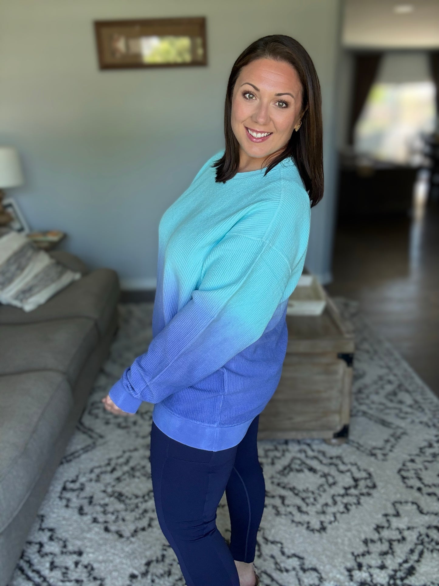 Ombré Dip Dyed Pullovers