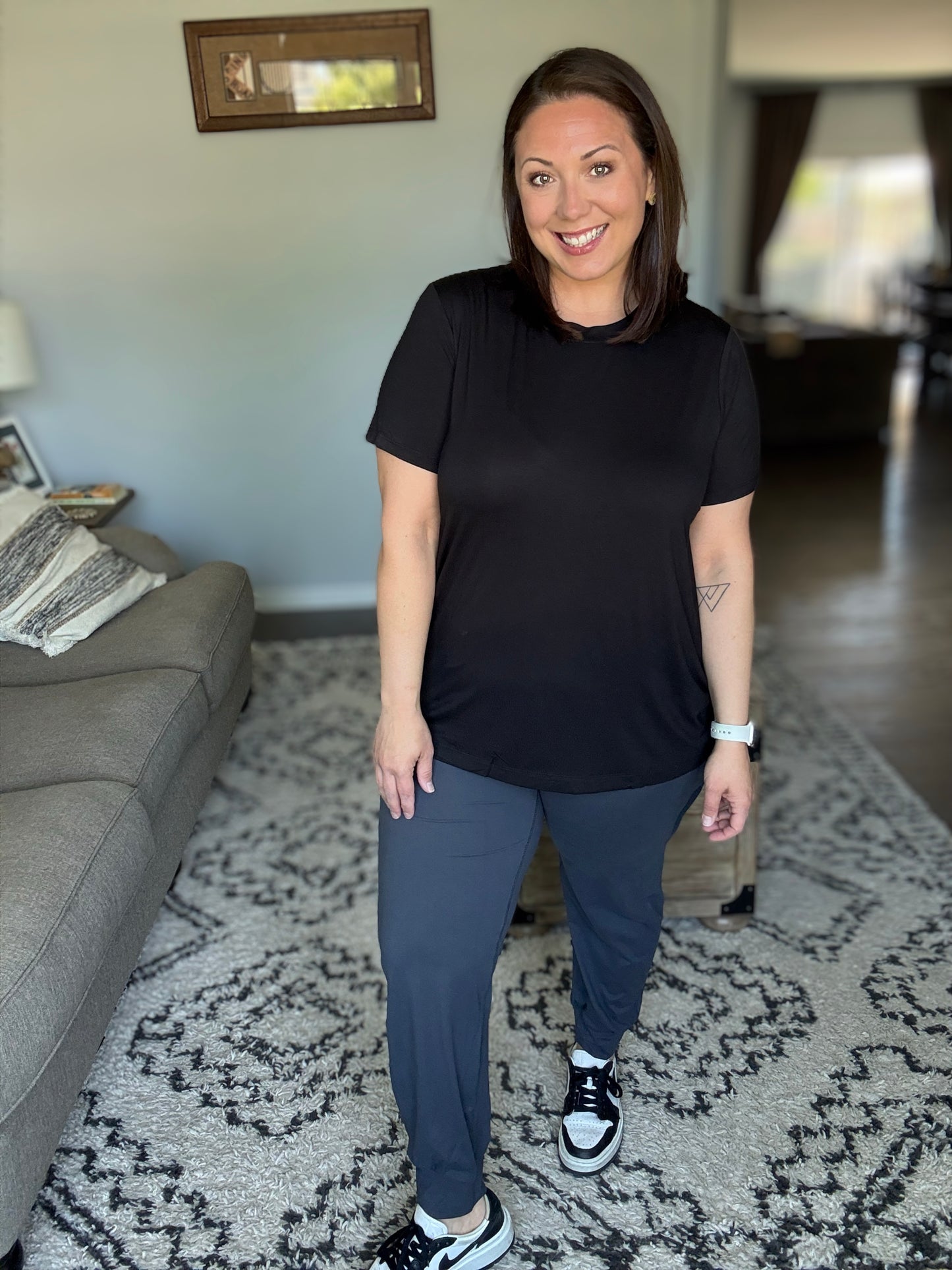 Buttery Joggers In Charcoal