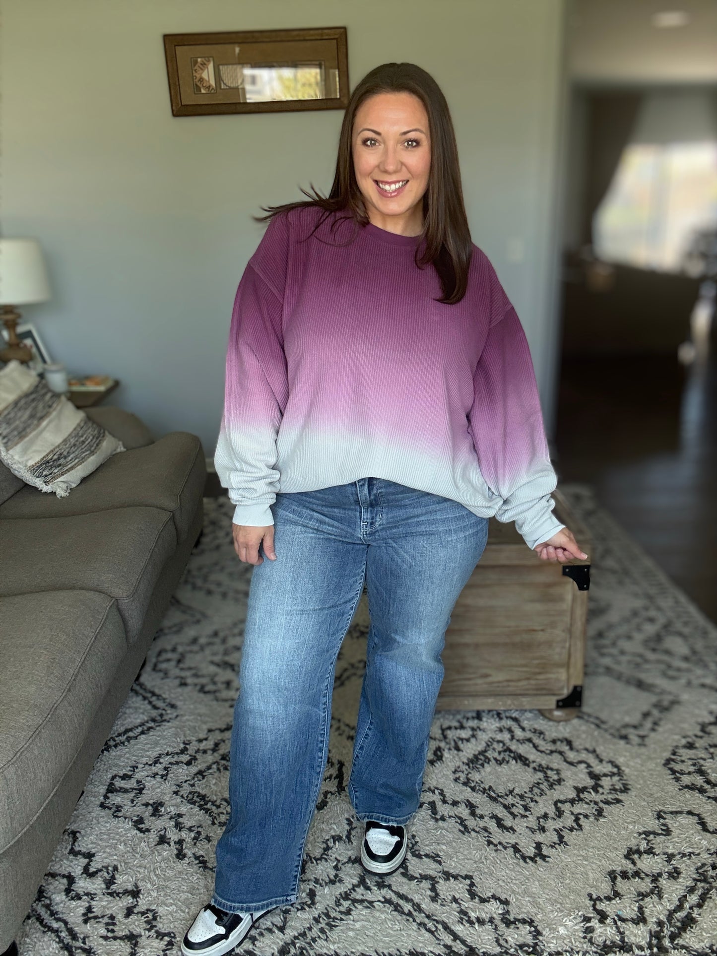 Ombré Dip Dyed Pullovers