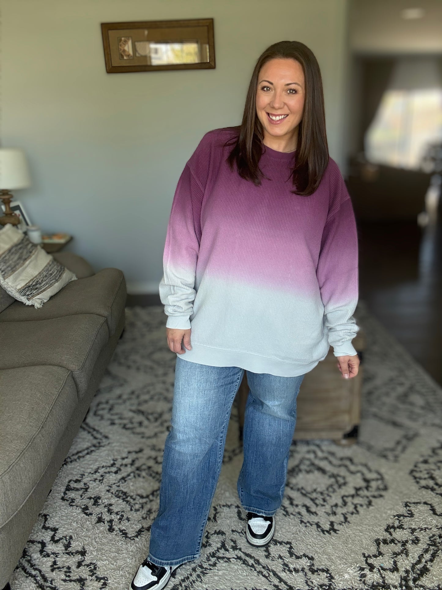 Ombré Dip Dyed Pullovers