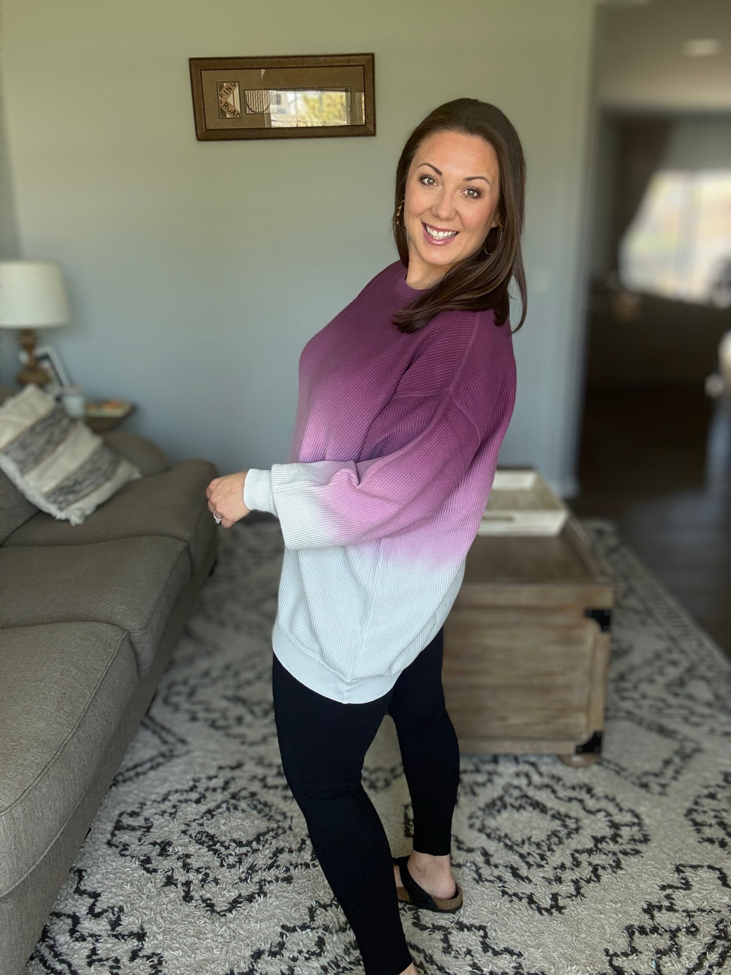 Ombré Dip Dyed Pullovers
