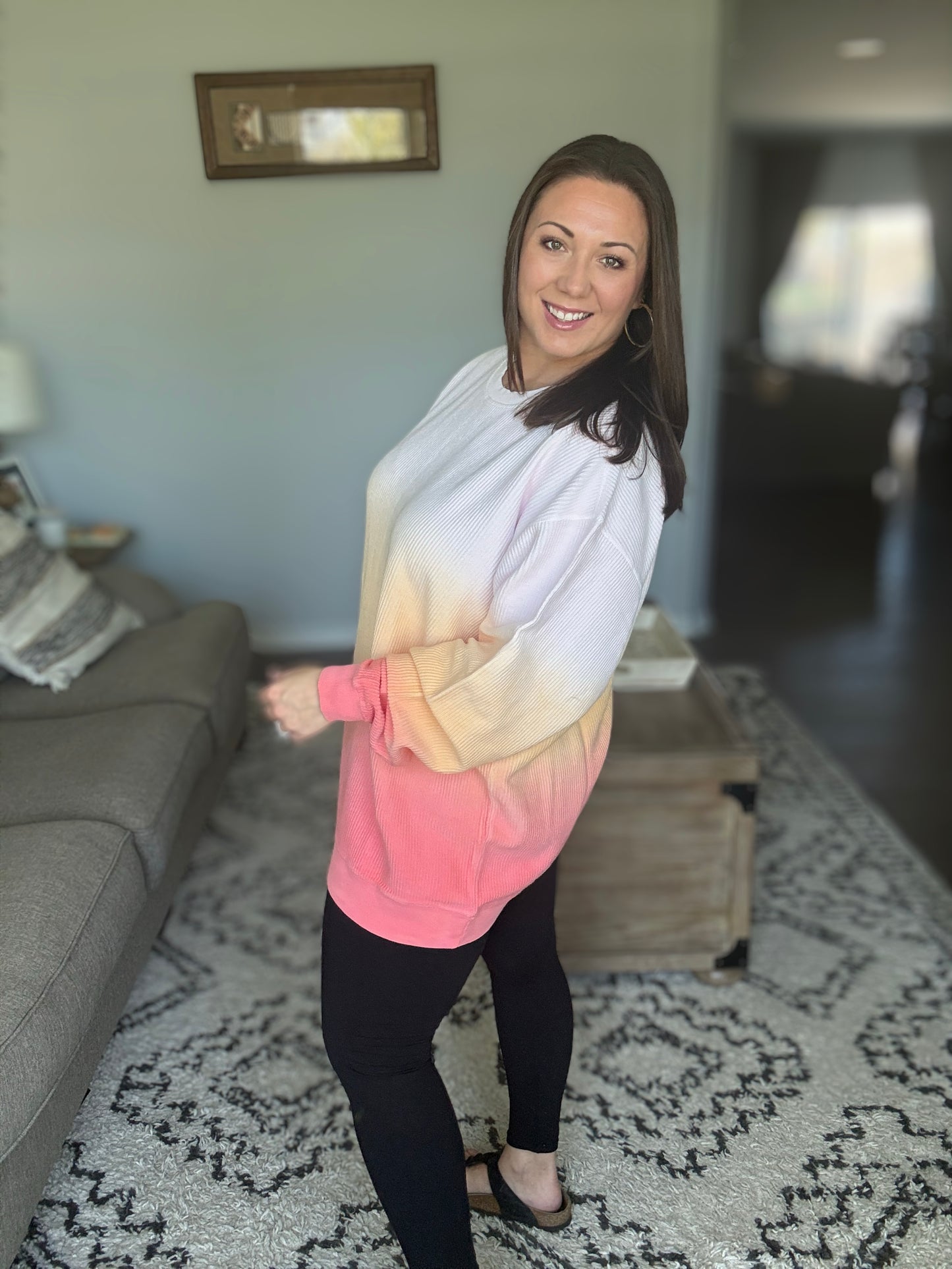 Ombré Dip Dyed Pullovers
