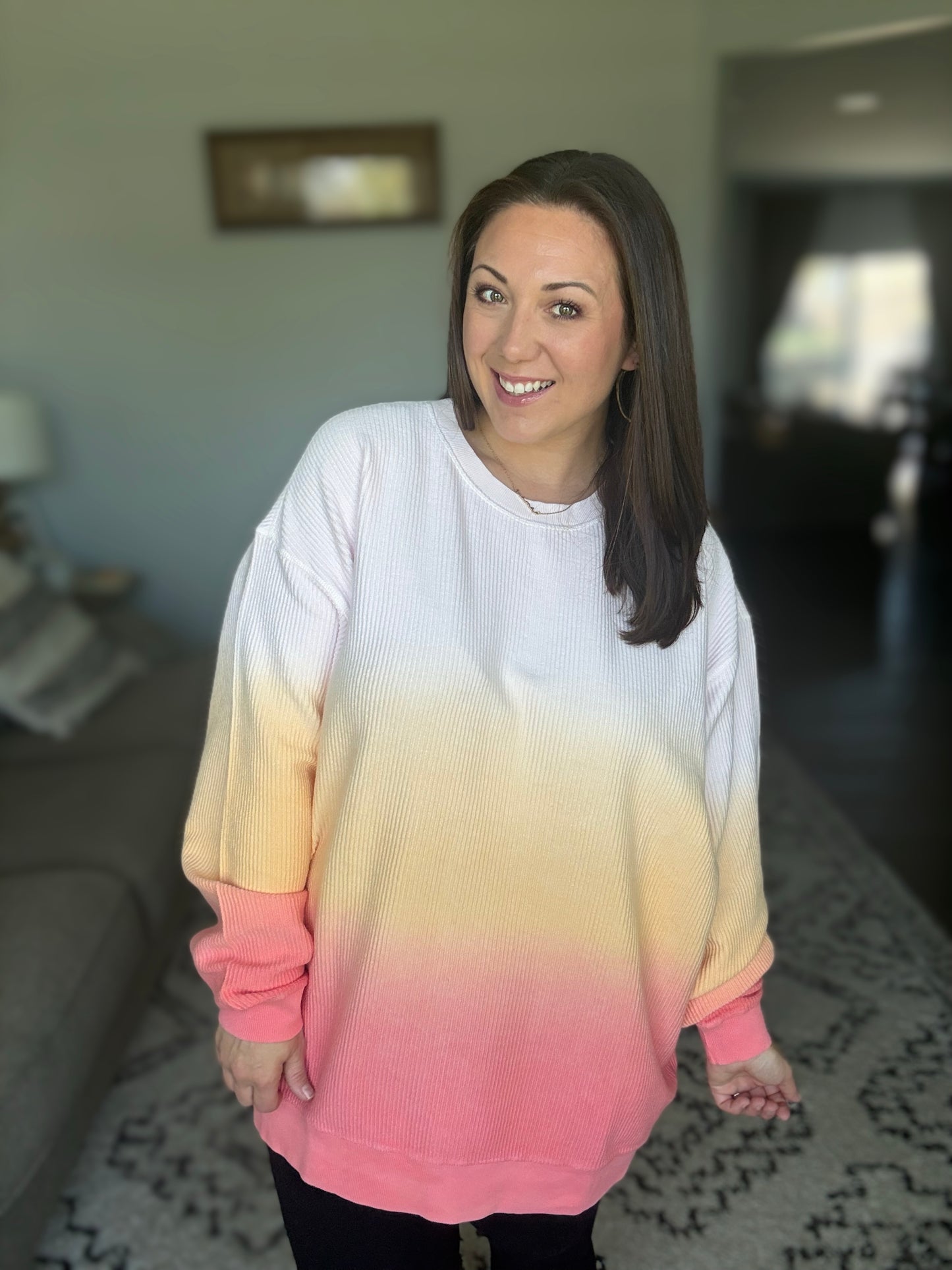 Ombré Dip Dyed Pullovers