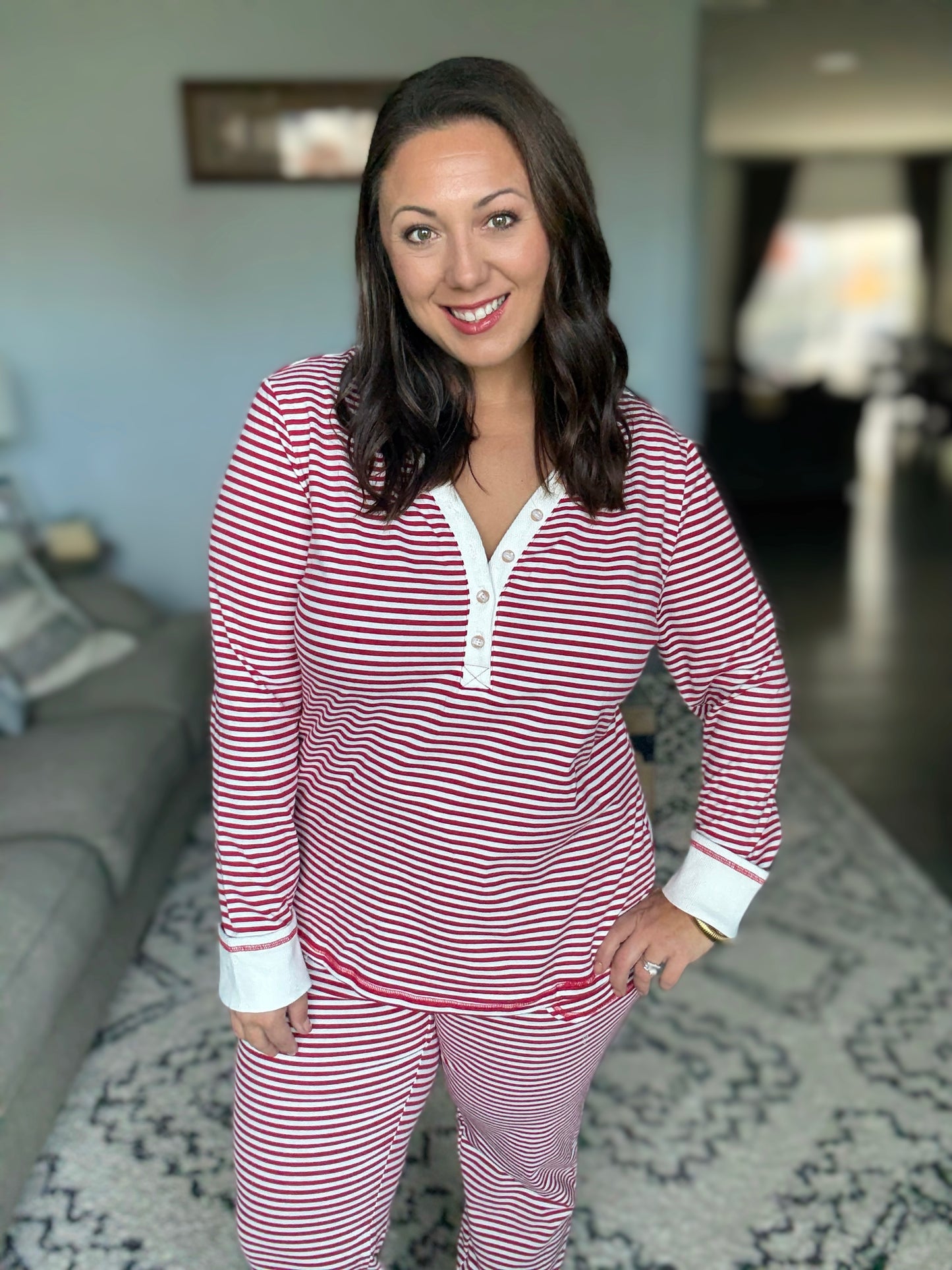 Candy Cane Lane Pajama Set