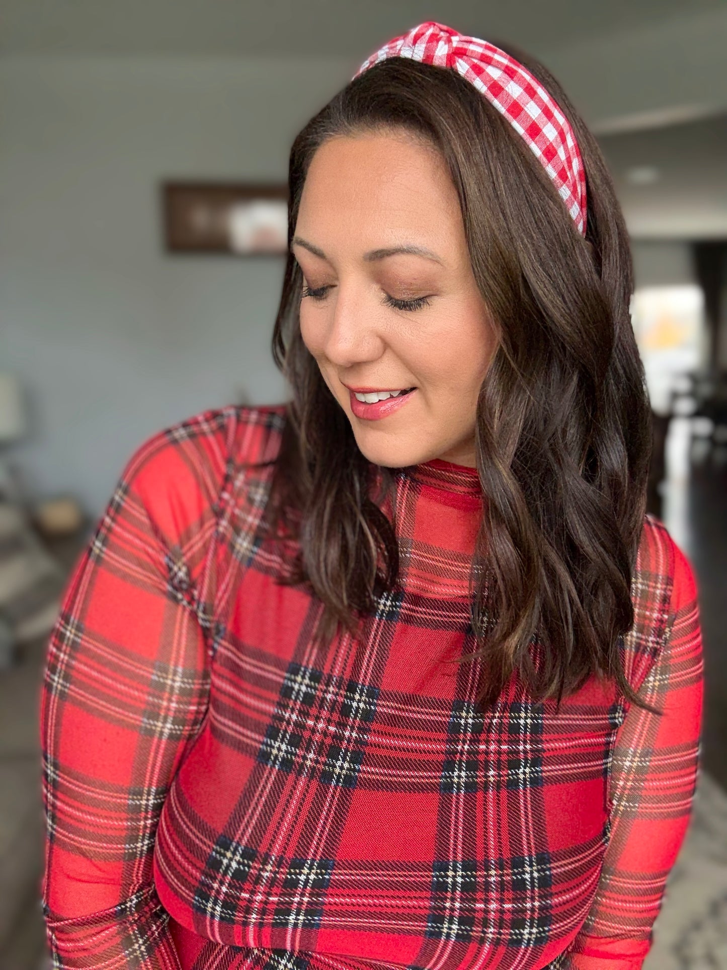 Fruit Pickin' Gingham Headband