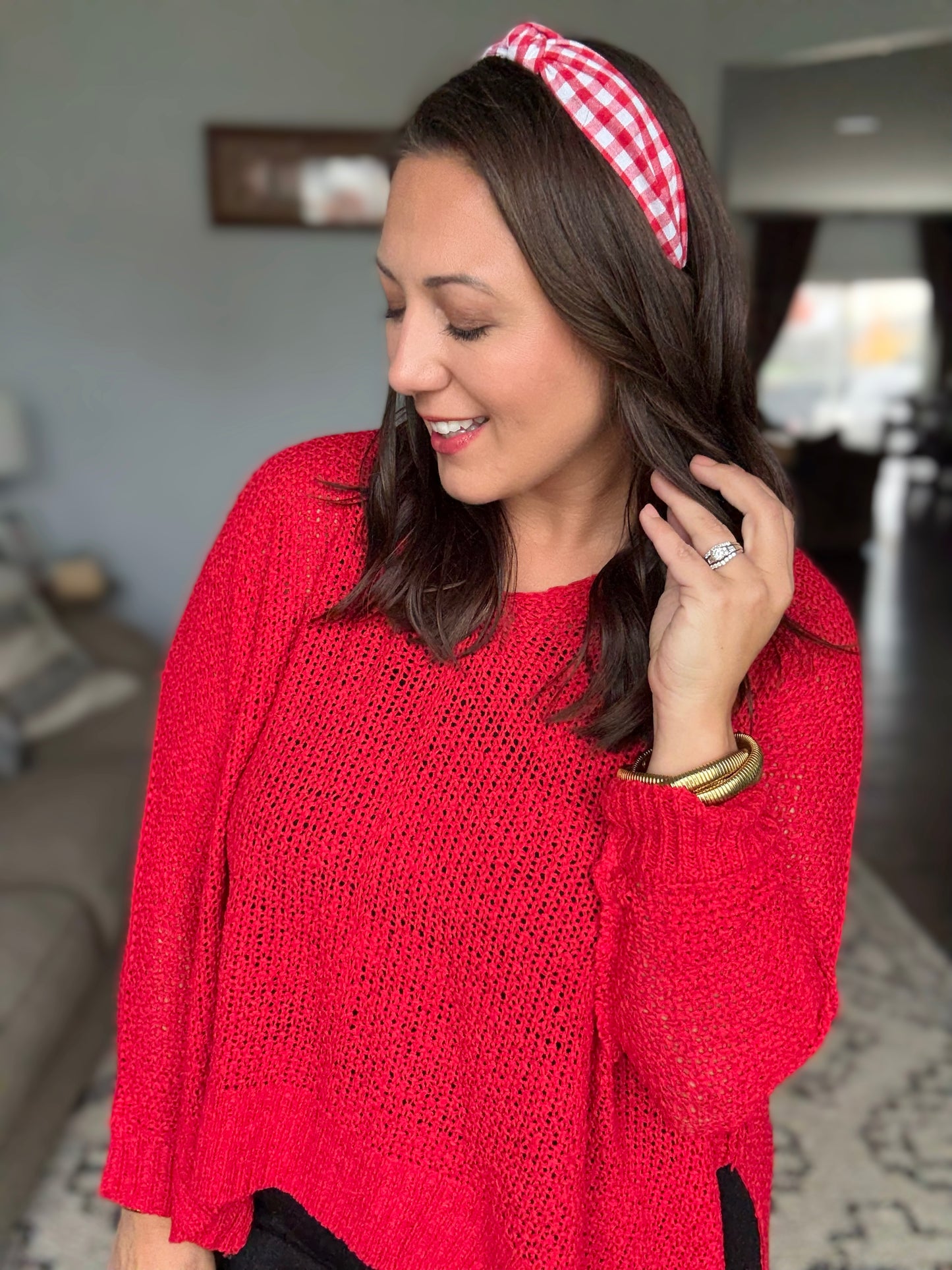 Fruit Pickin' Gingham Headband