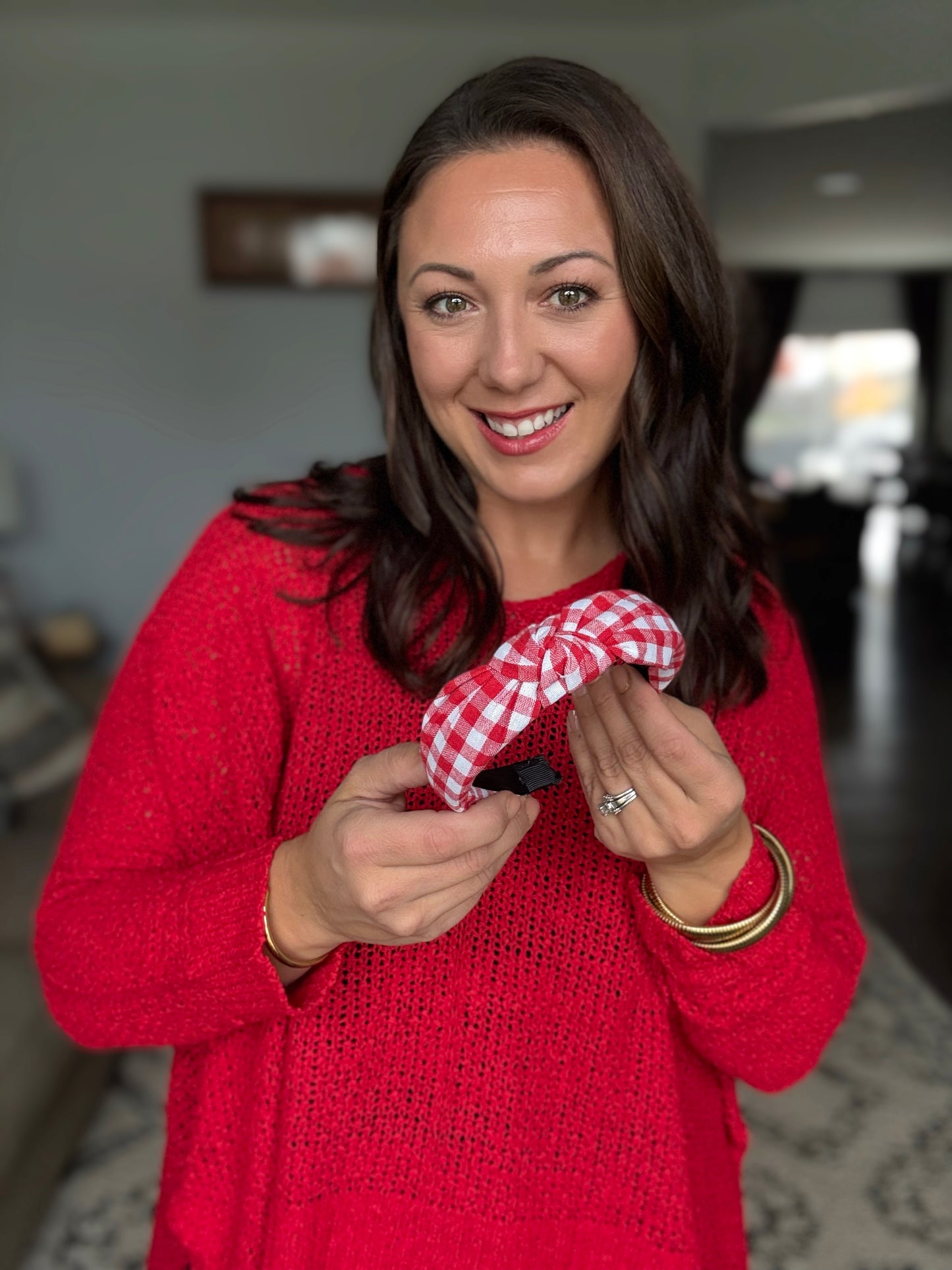 Fruit Pickin' Gingham Headband