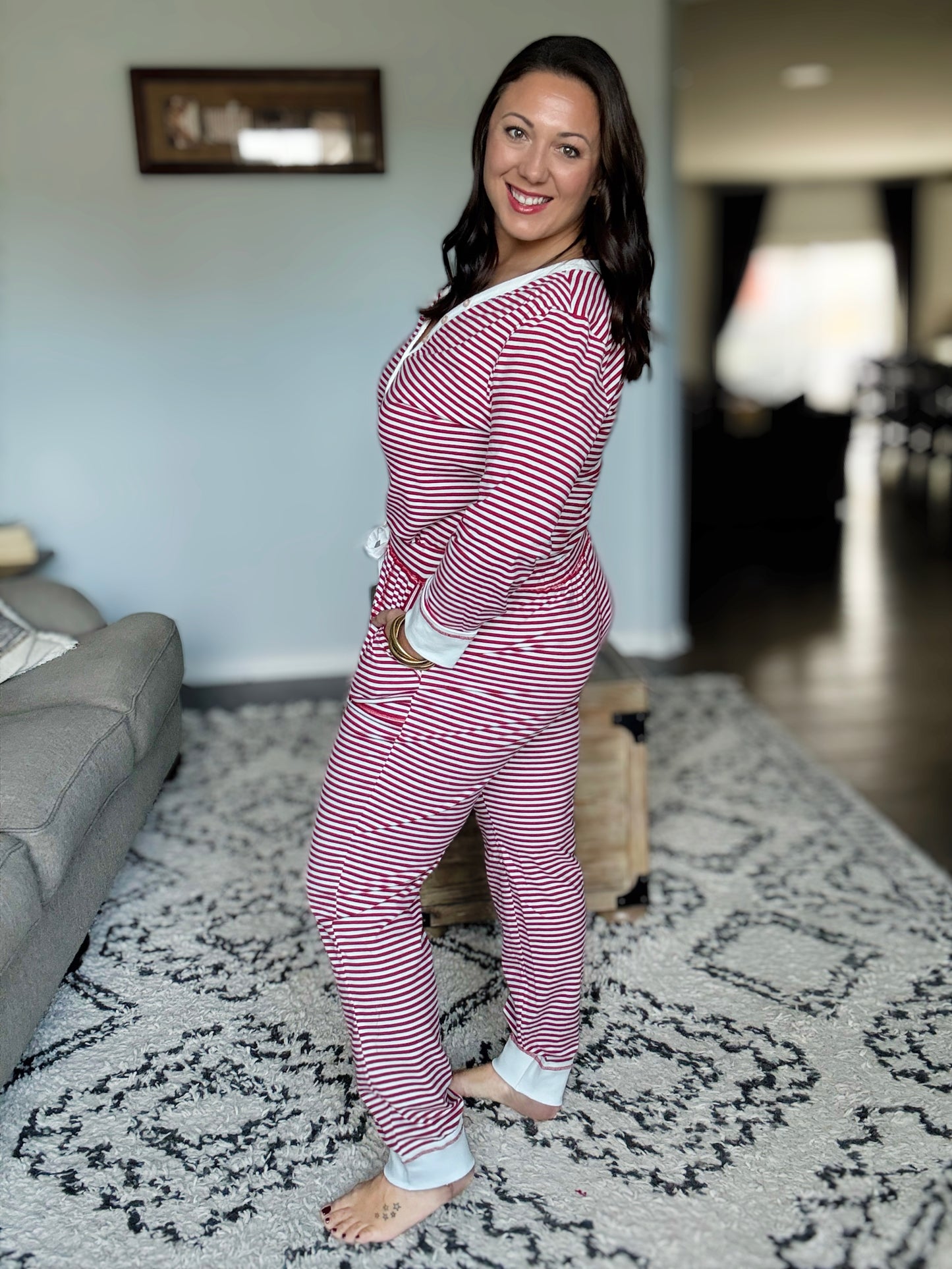 Candy Cane Lane Pajama Set