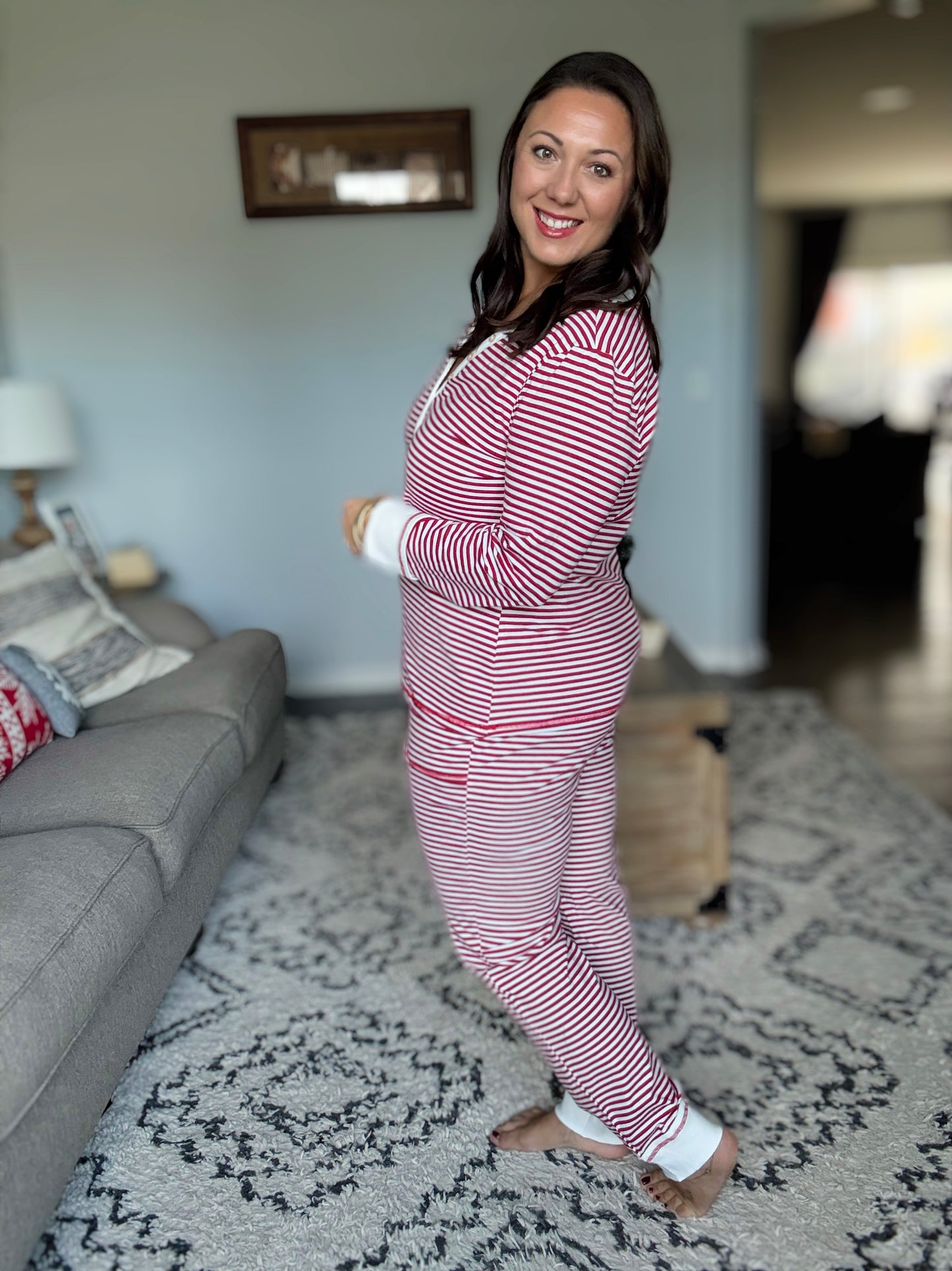 Candy Cane Lane Pajama Set