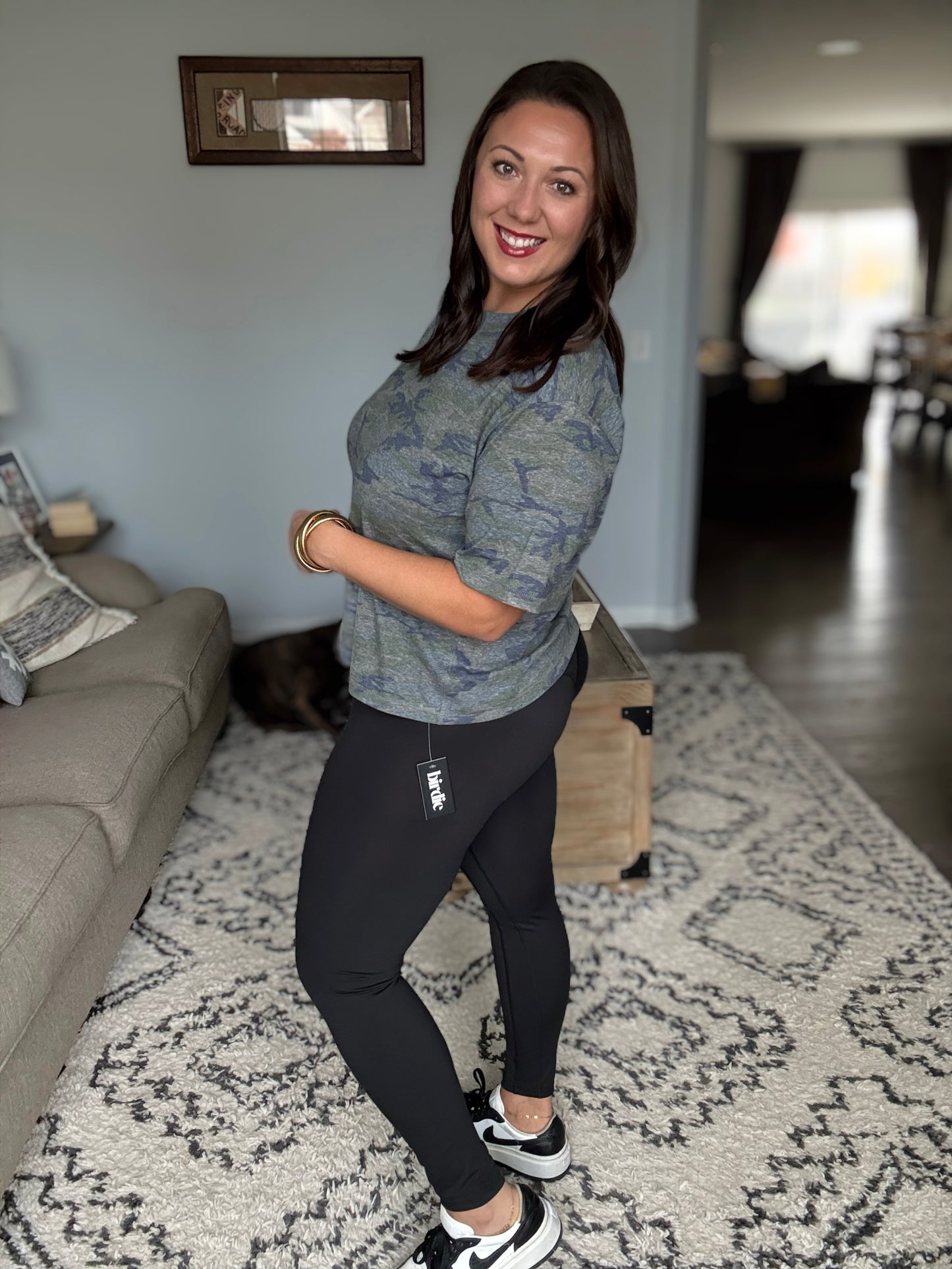 Doorbuster: Birdie Melt Leggings in Black