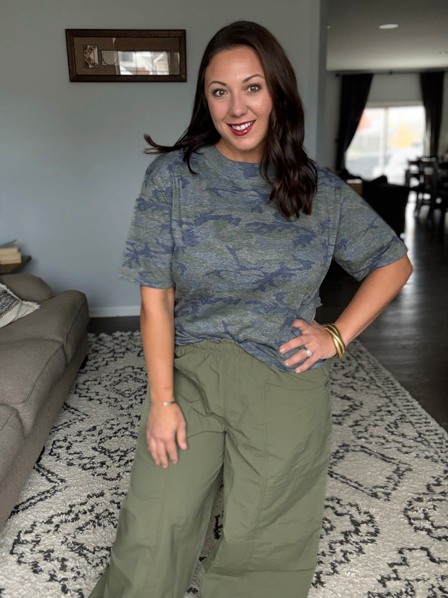 DOORBUSTER: Off Duty Camo Boxy Tee