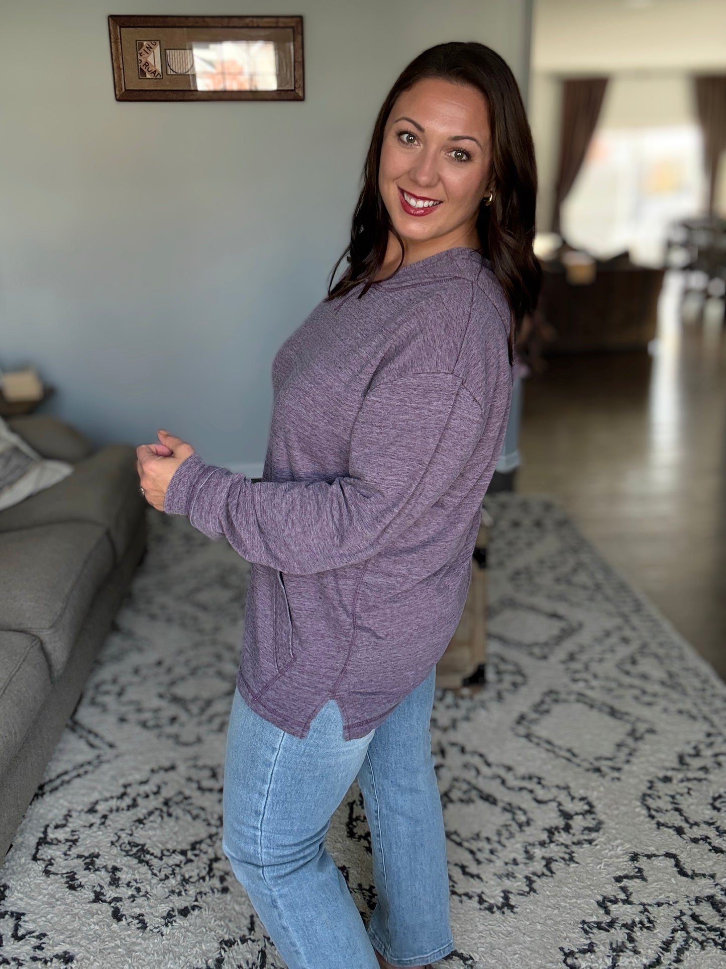 DOORBUSTER: Lay Low Lightweight Hoodie Tunic in Multiple Colors