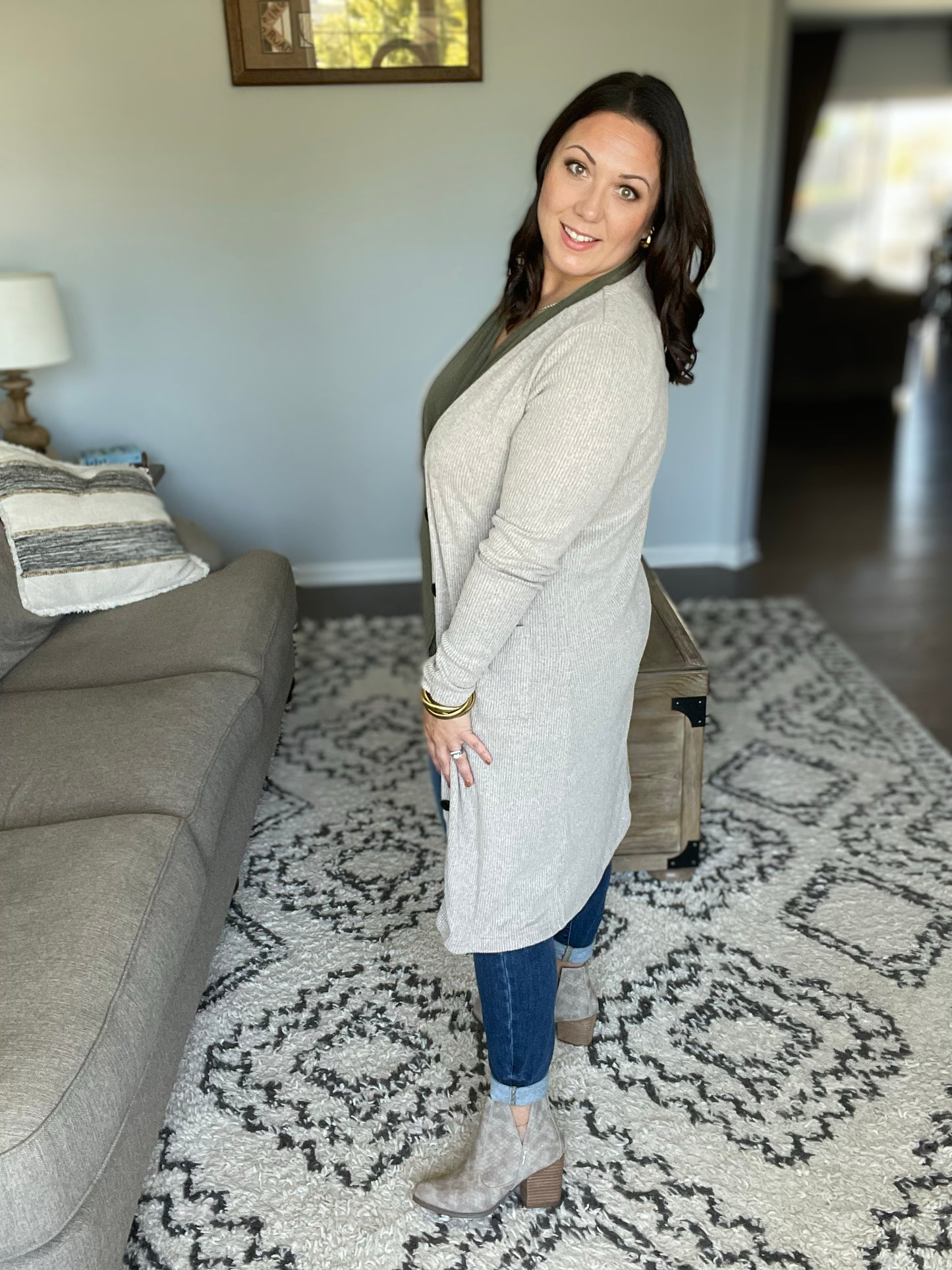Tarim Bootie in Taupe