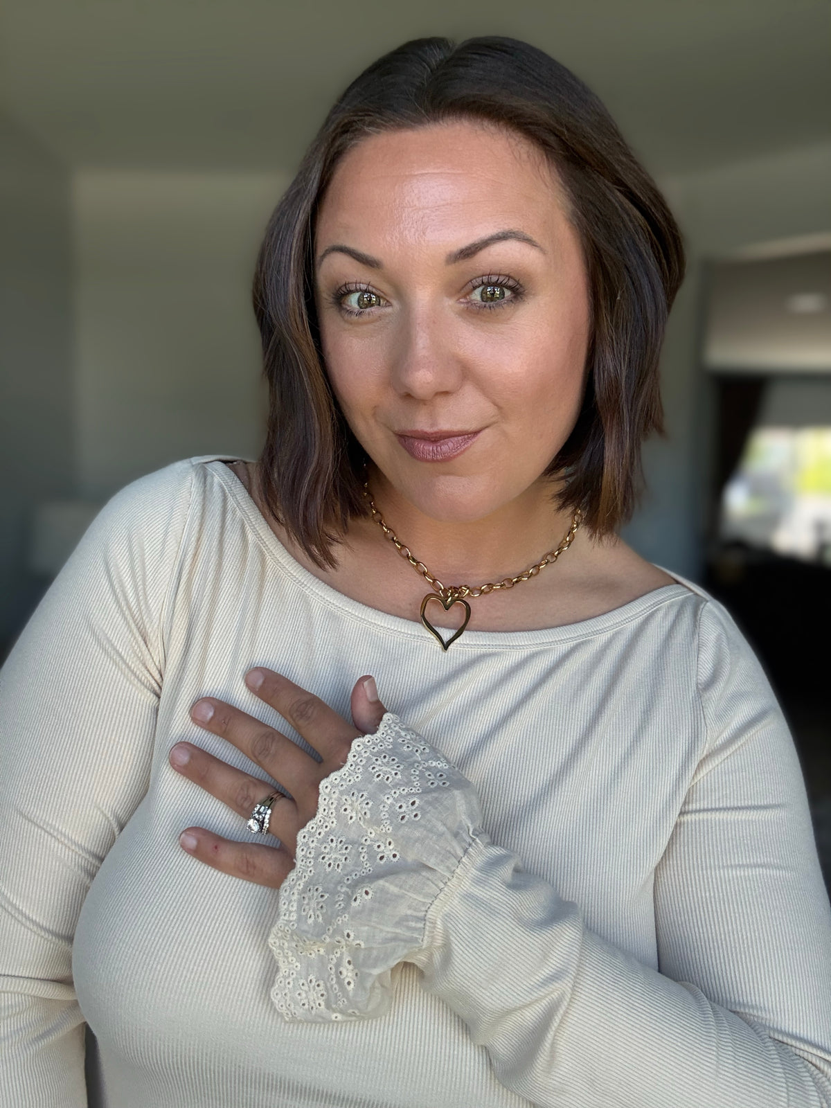 A Little Flare Long Sleeve Top
