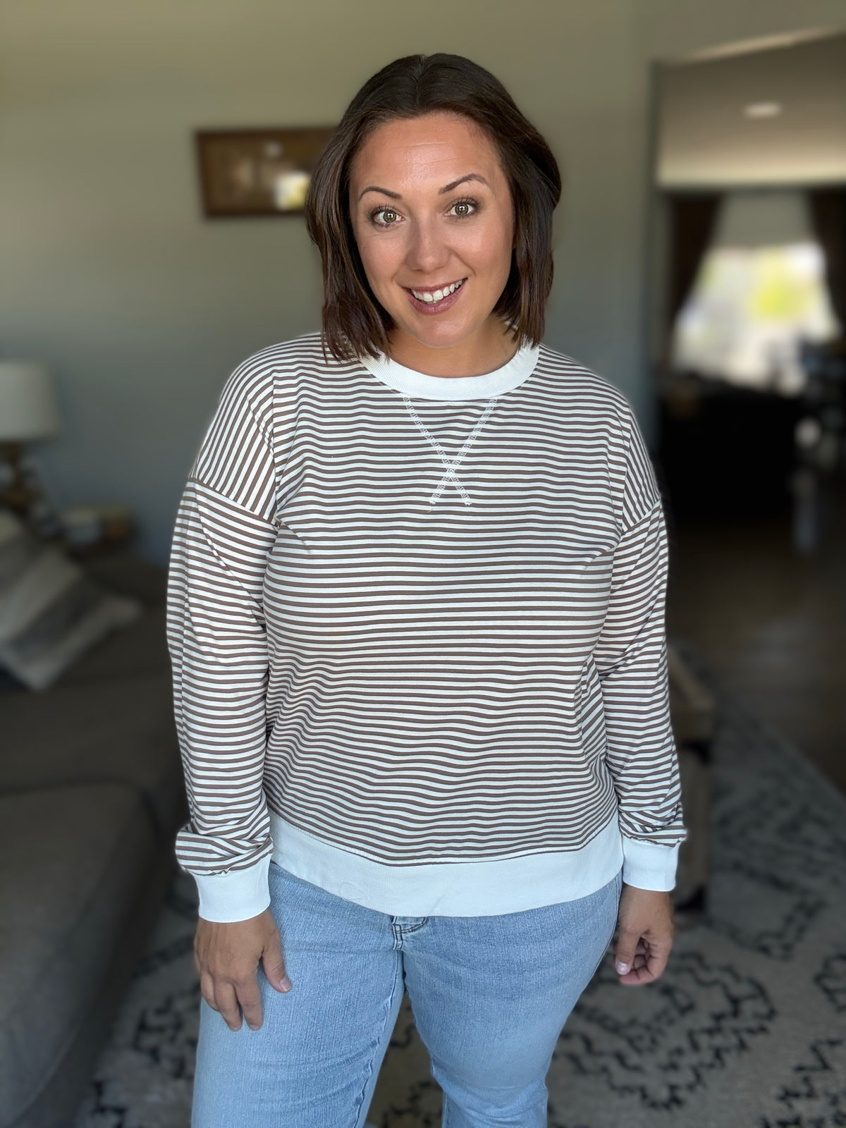 Incredibly Cozy Drop Shoulder Pull Over
