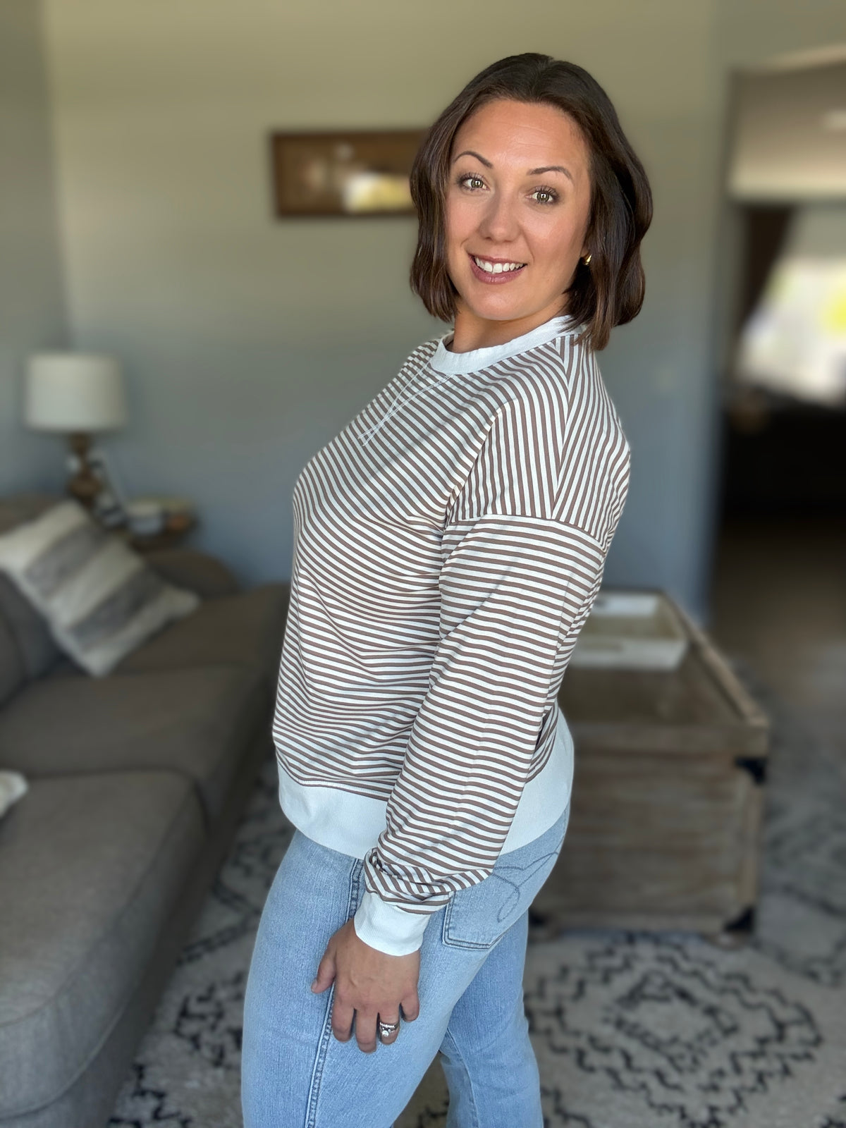 Incredibly Cozy Drop Shoulder Pull Over